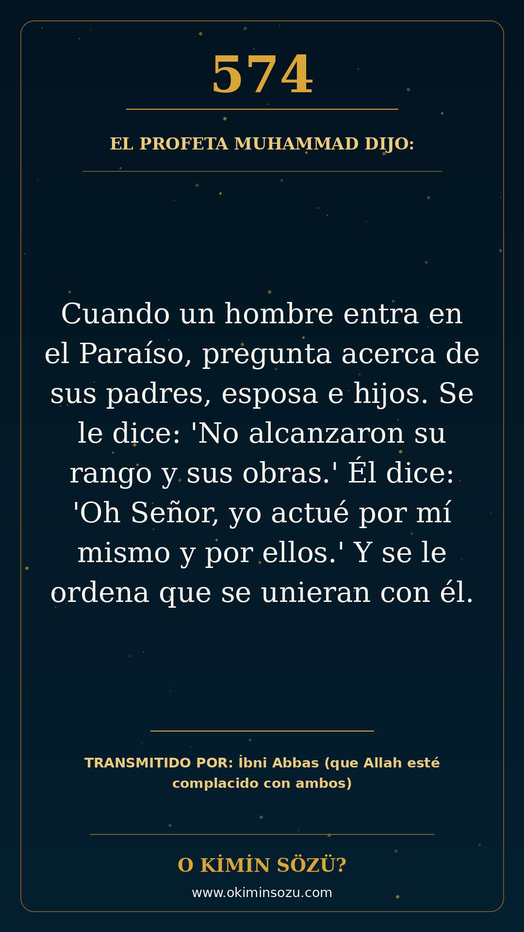 hadis 0574 es