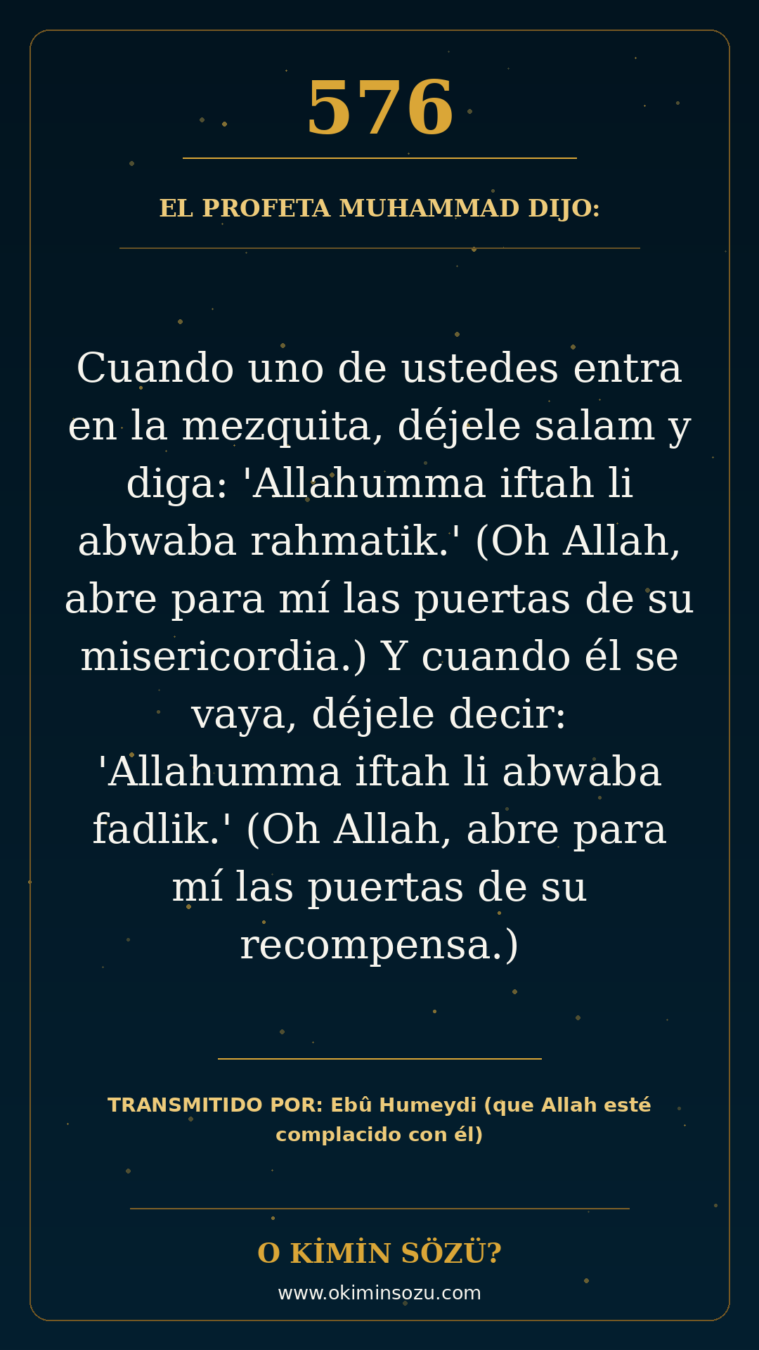 hadis 0576 es