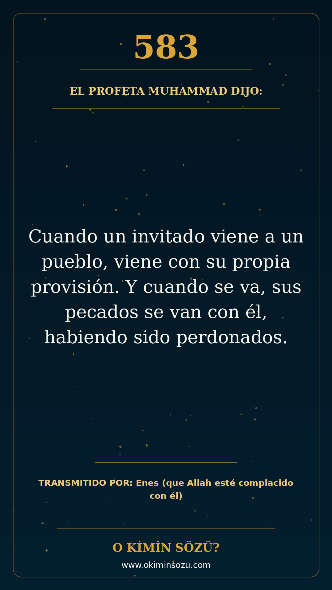 hadis 0583 es