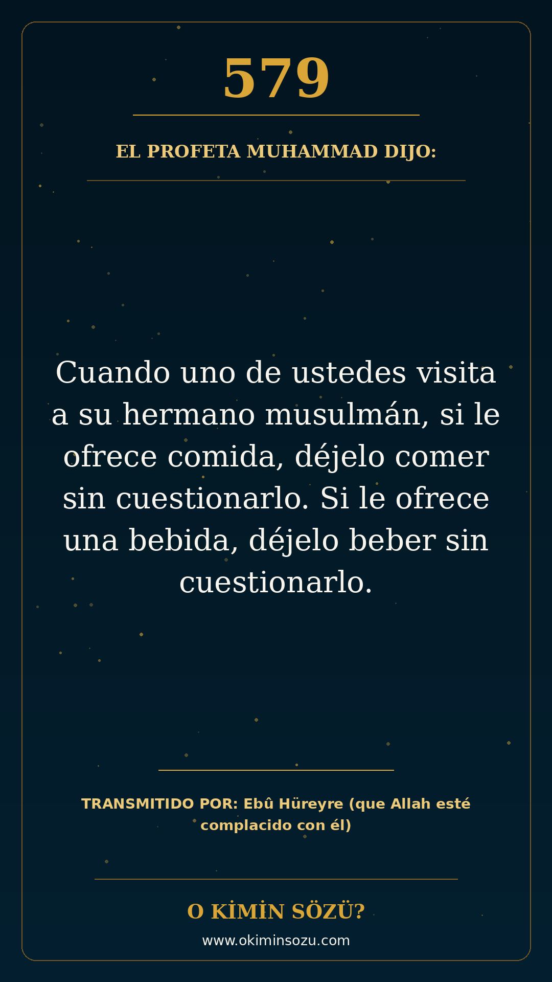 hadis 0579 es