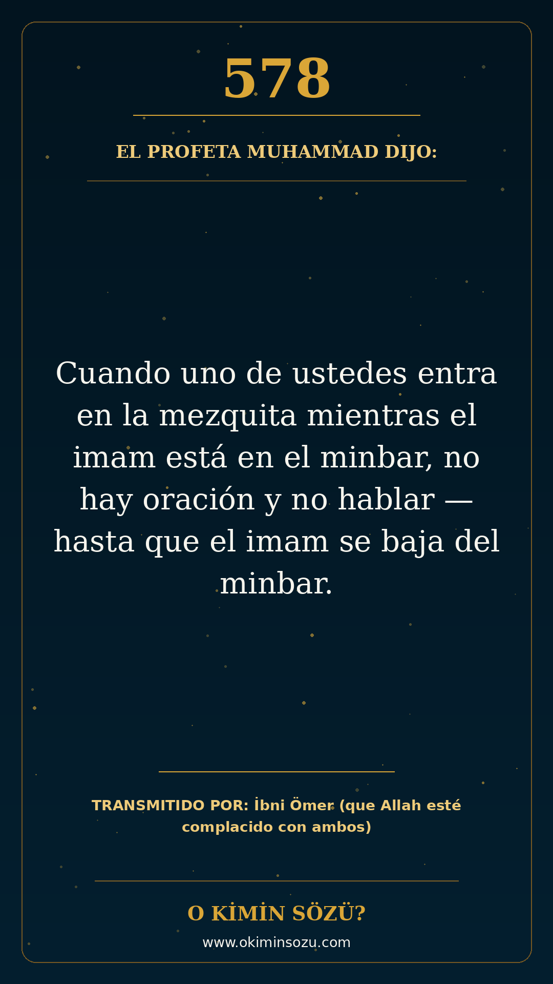 hadis 0578 es