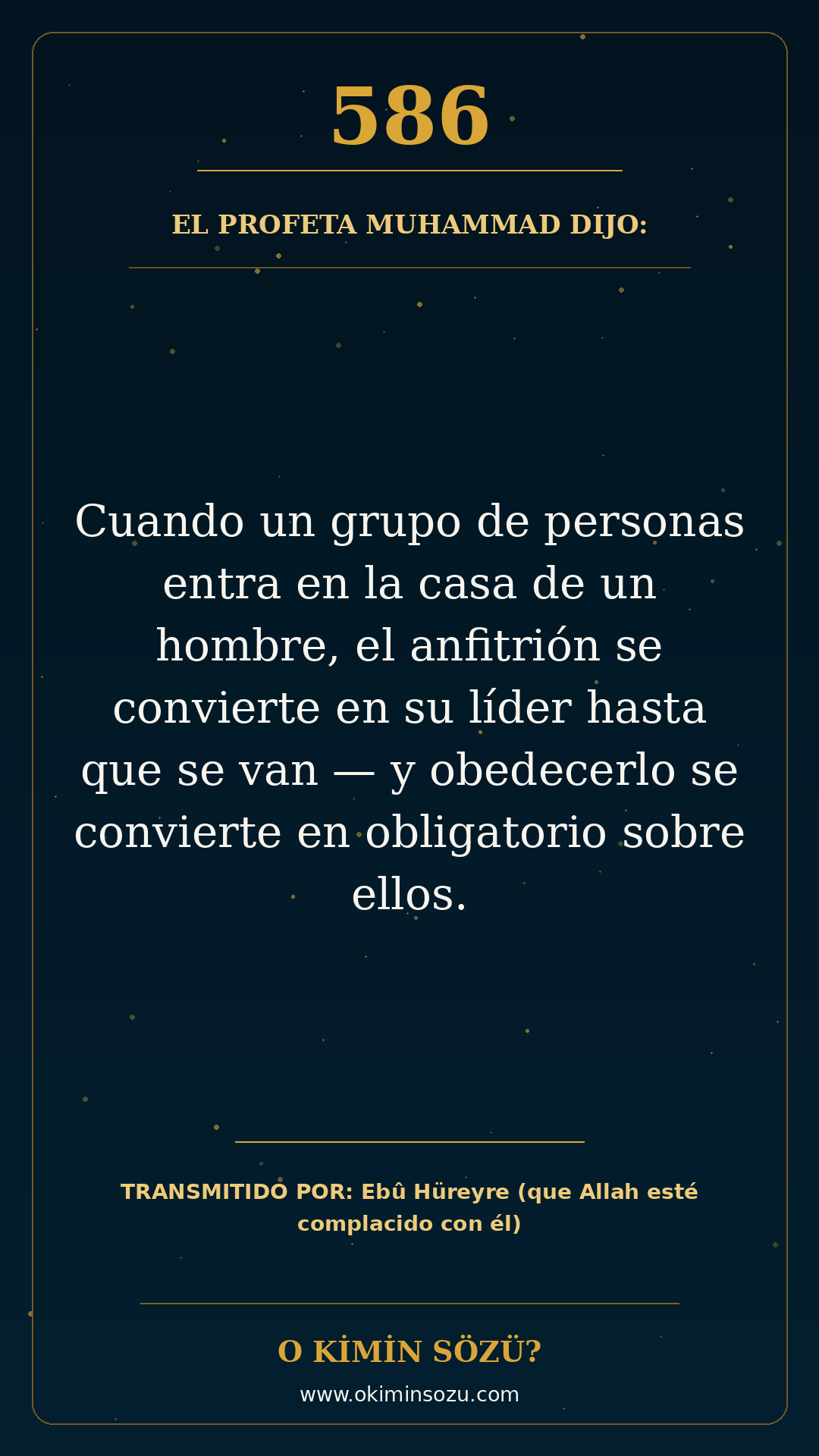 hadis 0586 es
