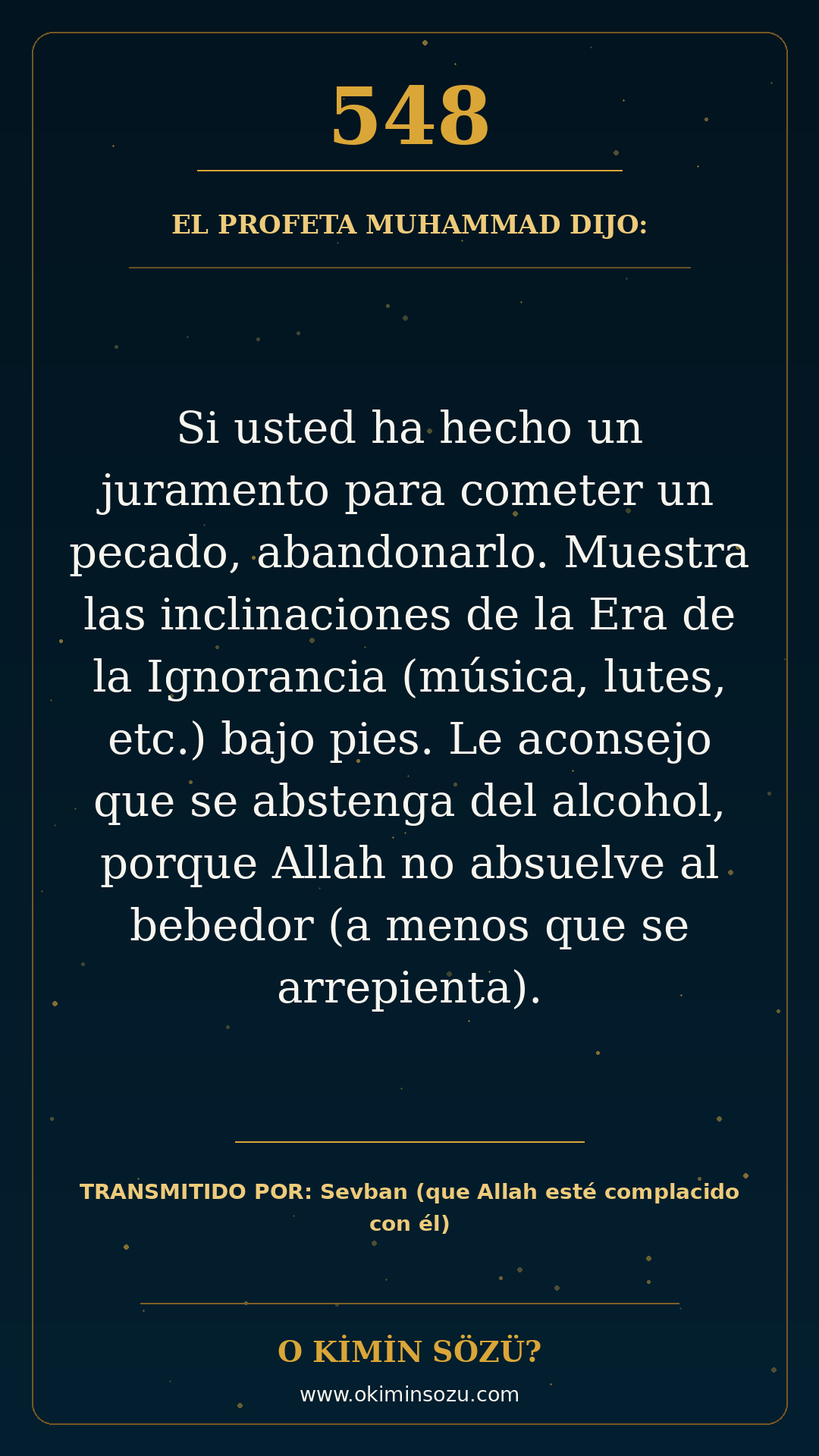 hadis 0548 es