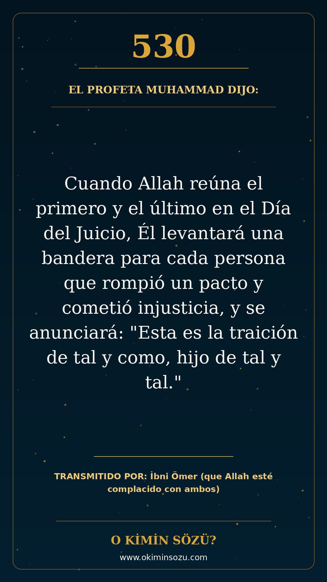 hadis 0530 es