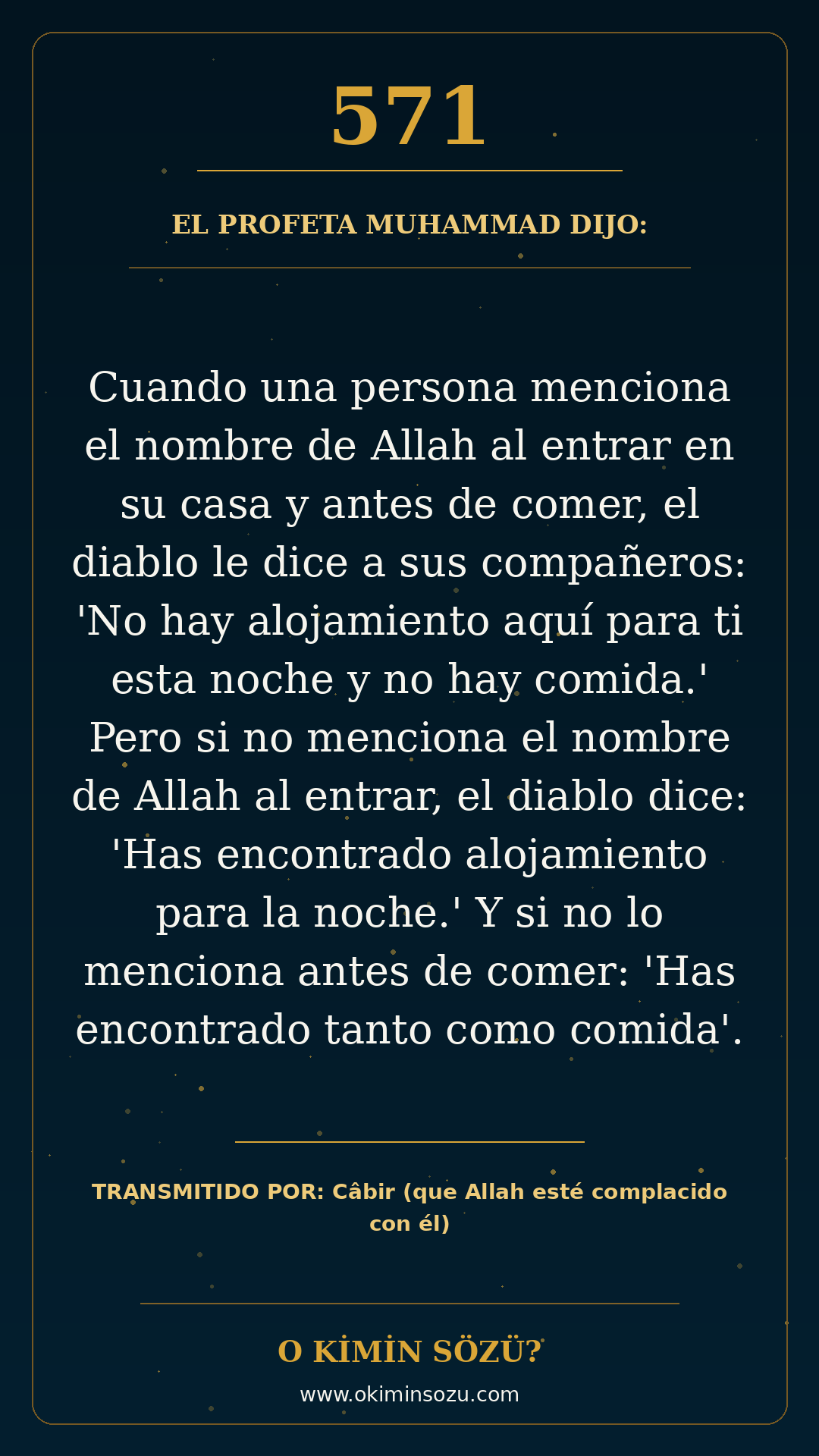 hadis 0571 es