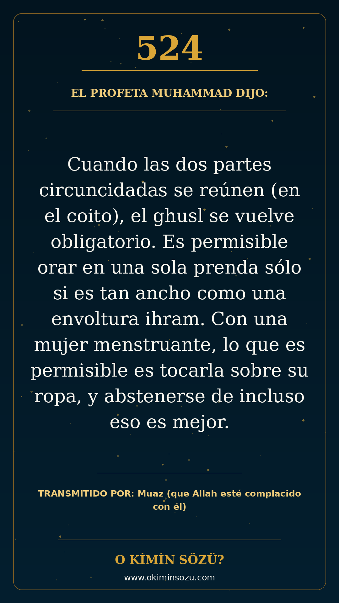 hadis 0524 es