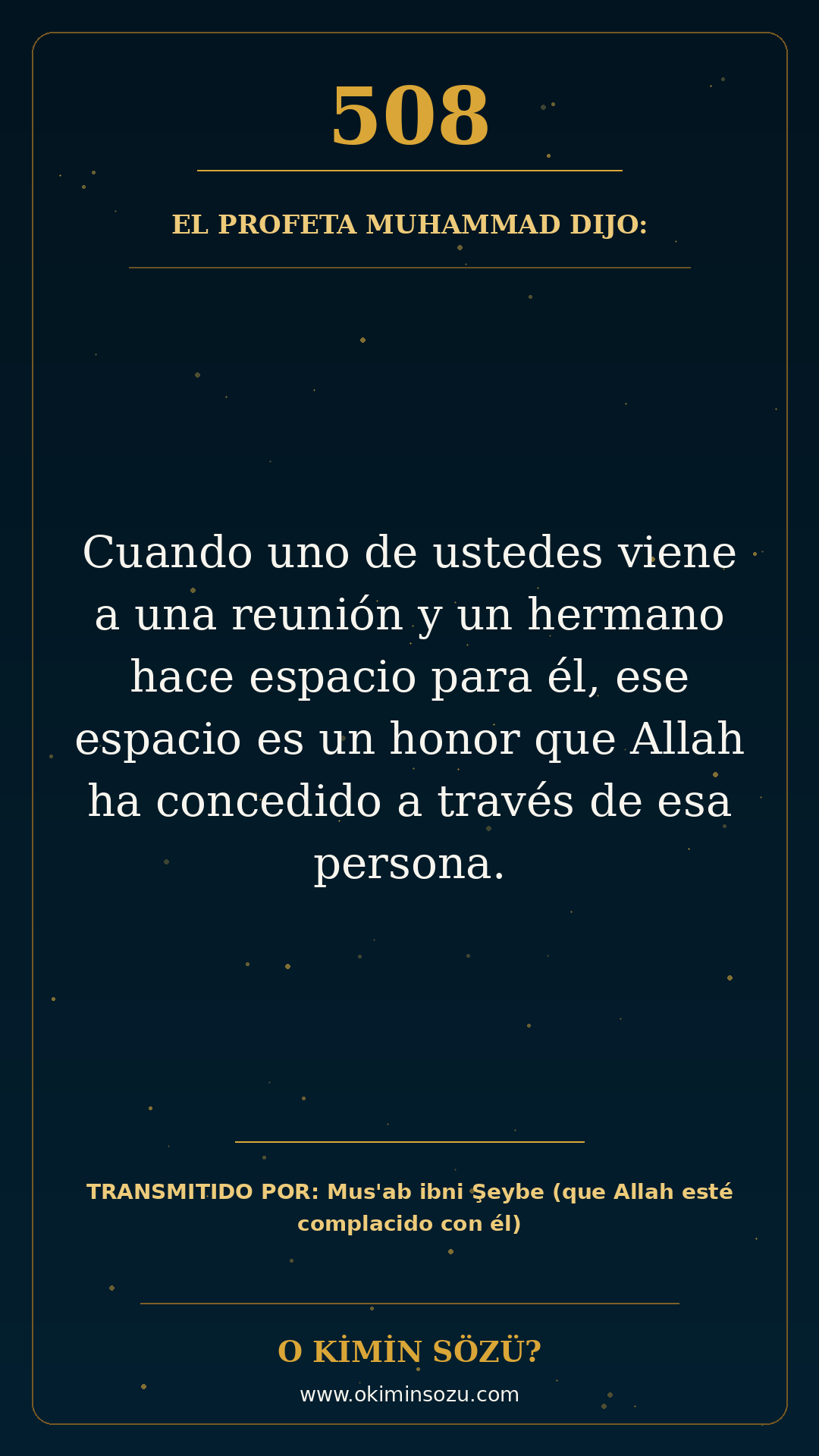 hadis 0508 es
