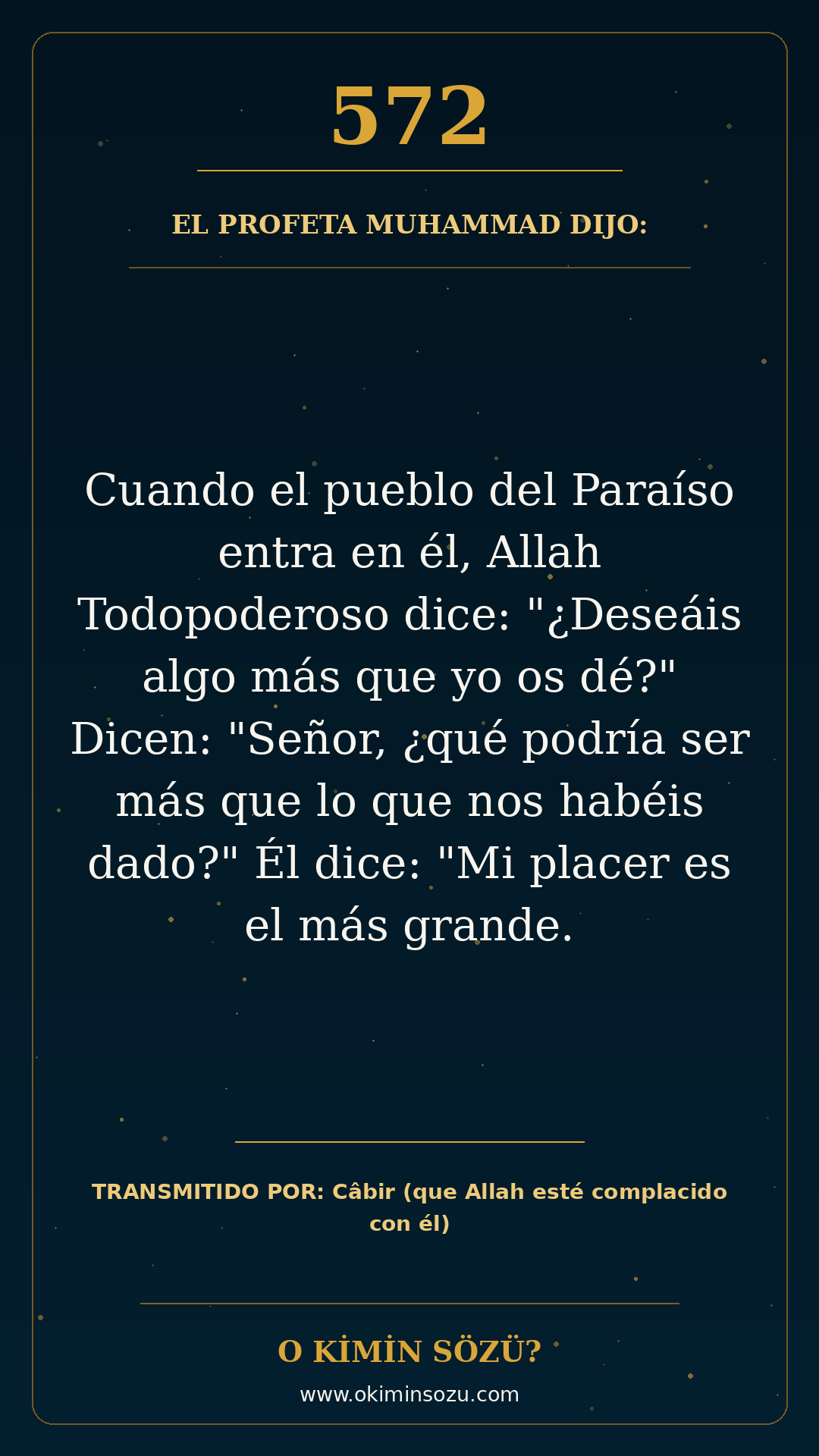 hadis 0572 es