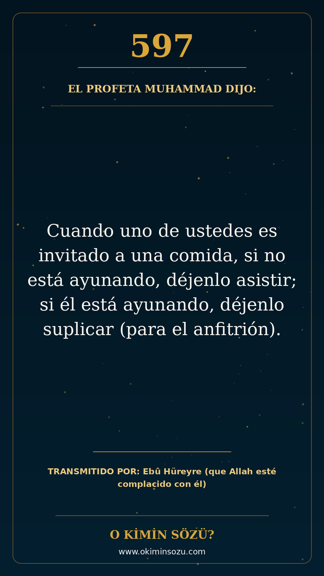 hadis 0597 es
