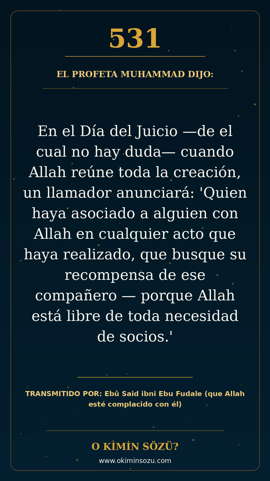 hadis 0531 es