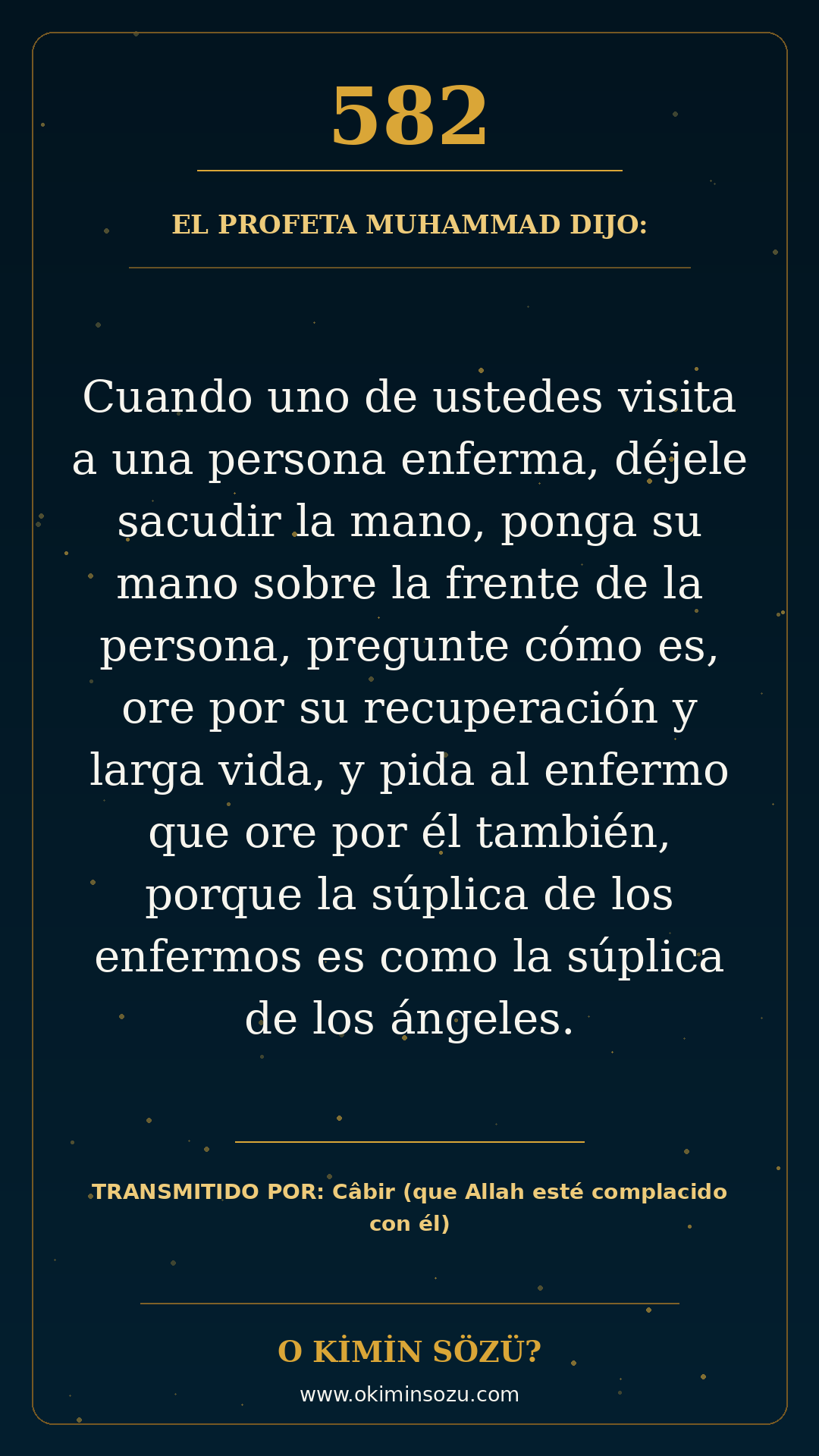 hadis 0582 es