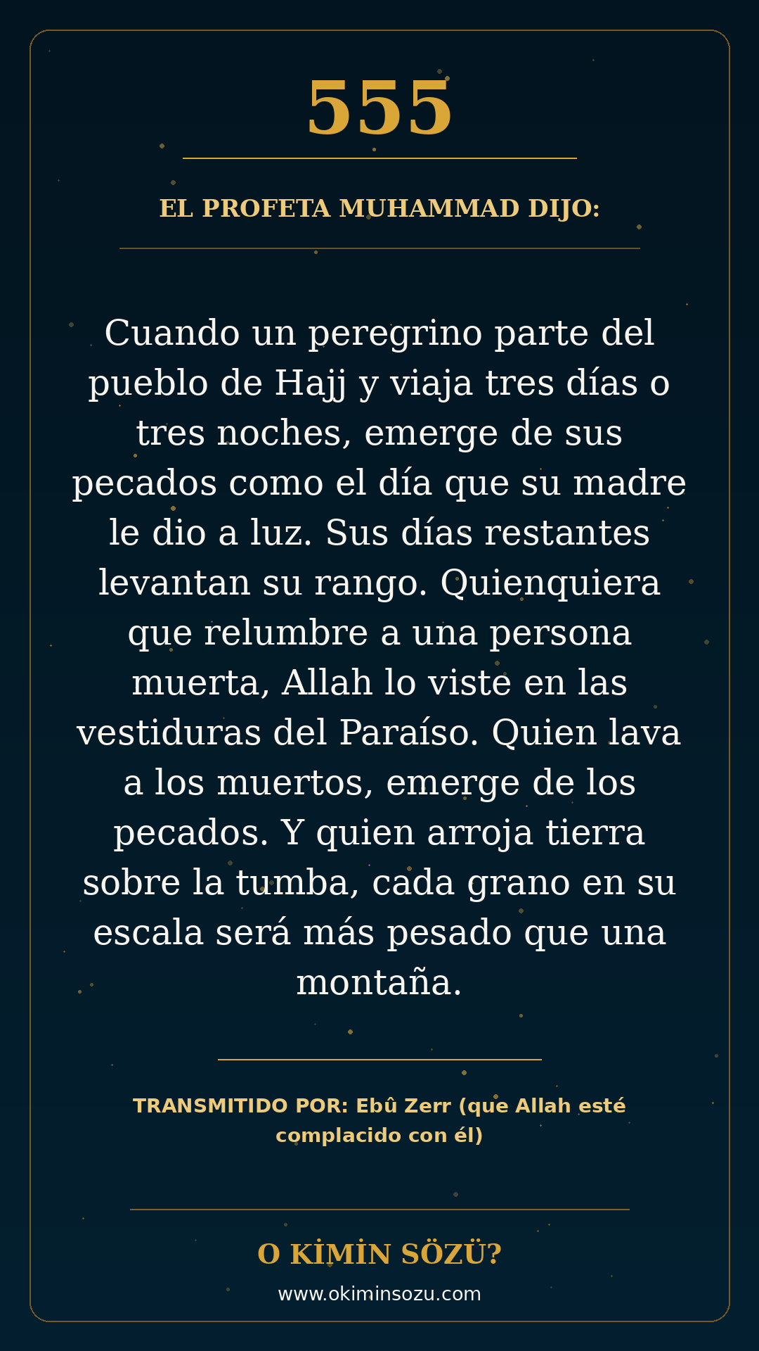 hadis 0555 es