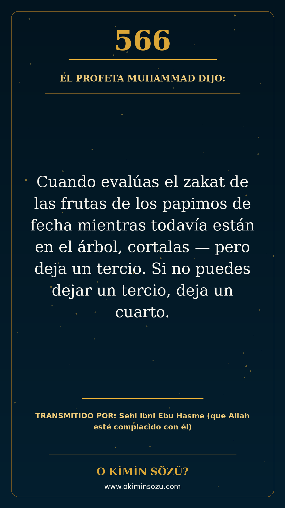 hadis 0566 es