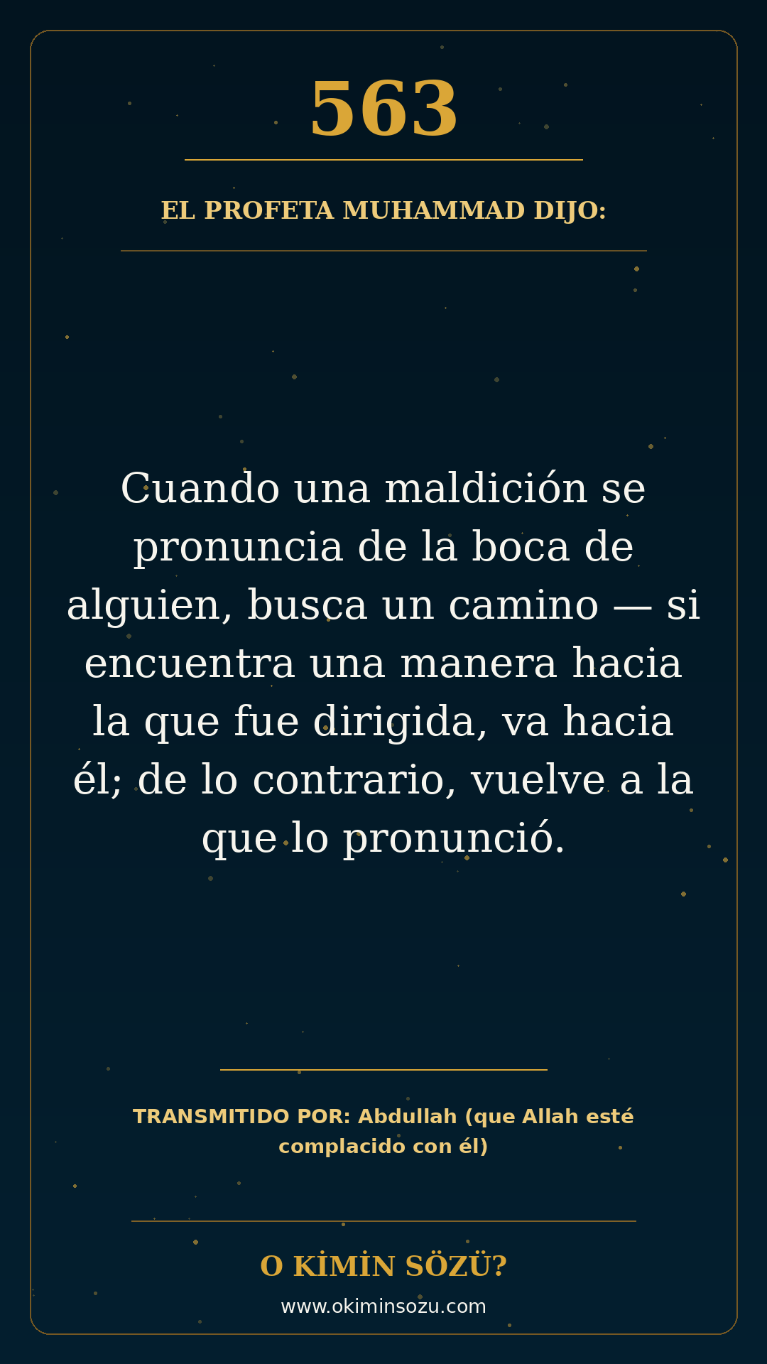 hadis 0563 es