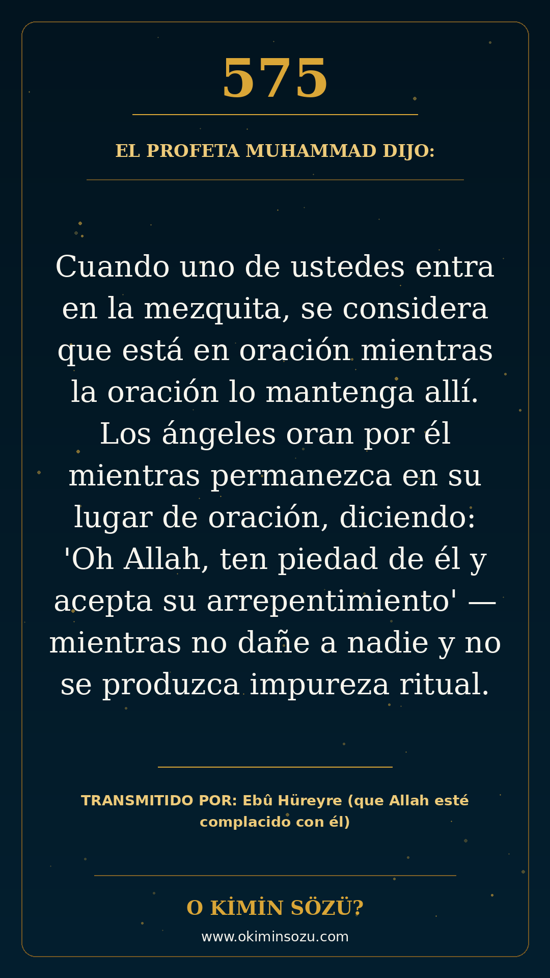 hadis 0575 es