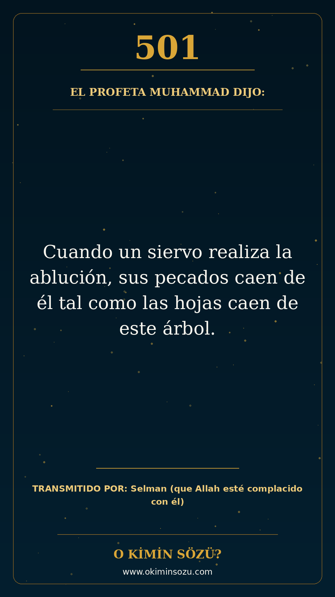 hadis 0501 es