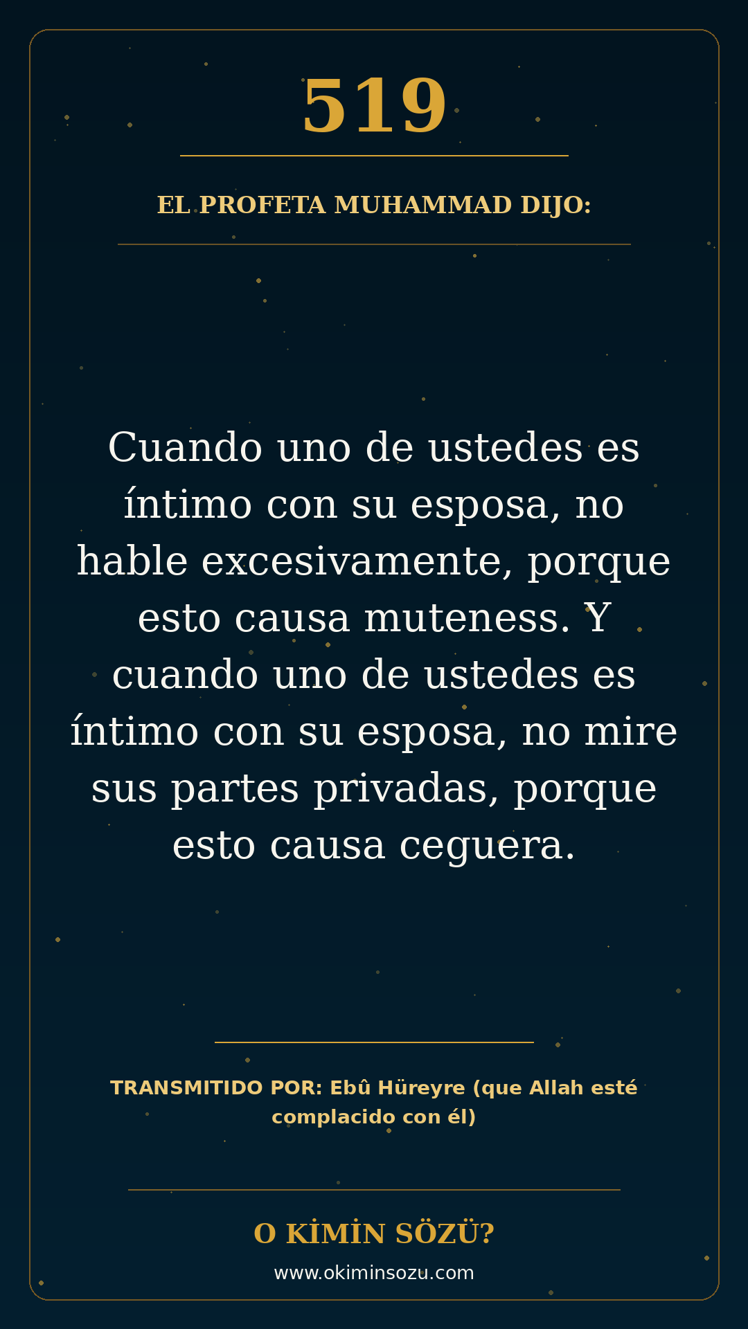 hadis 0519 es