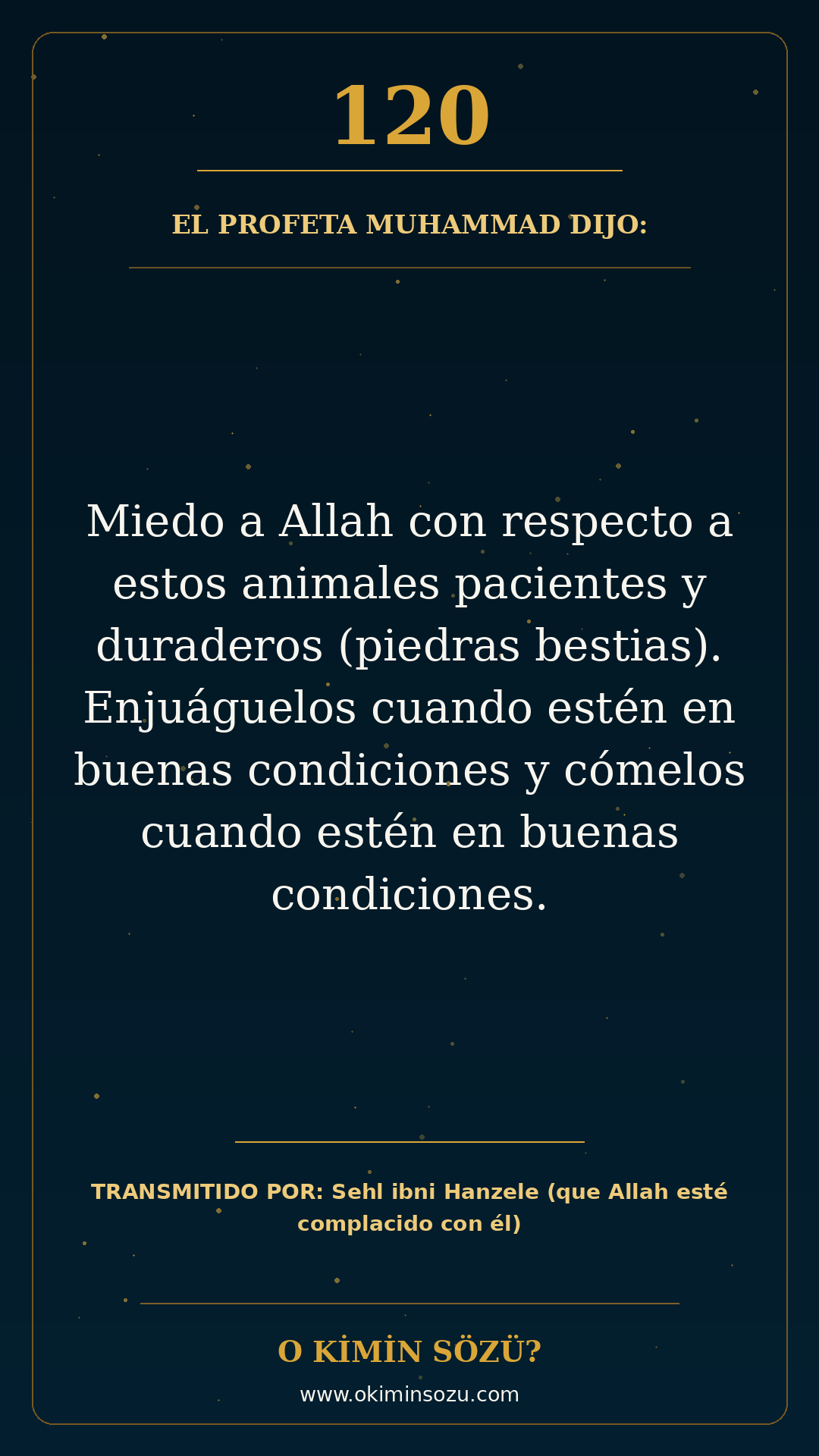 hadis 0120 es