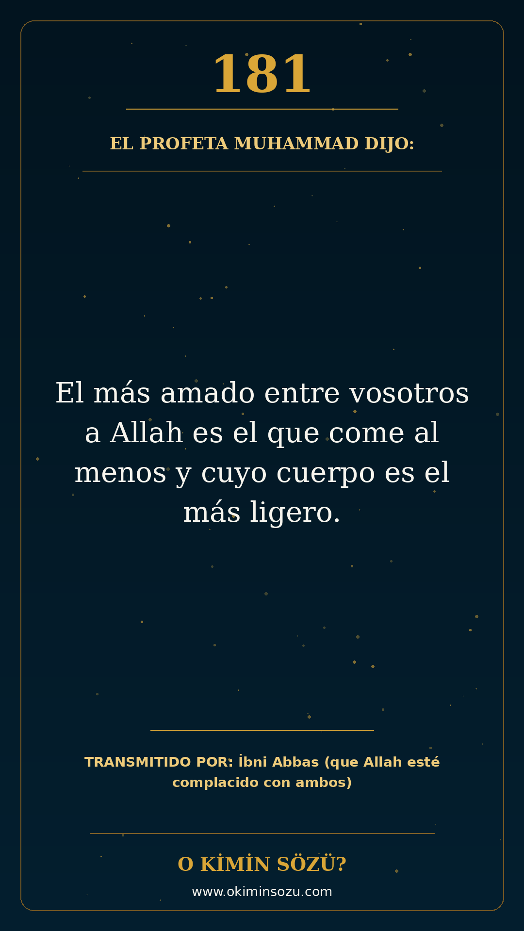 hadis 0181 es