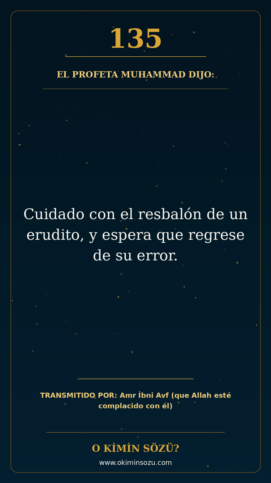 hadis 0135 es