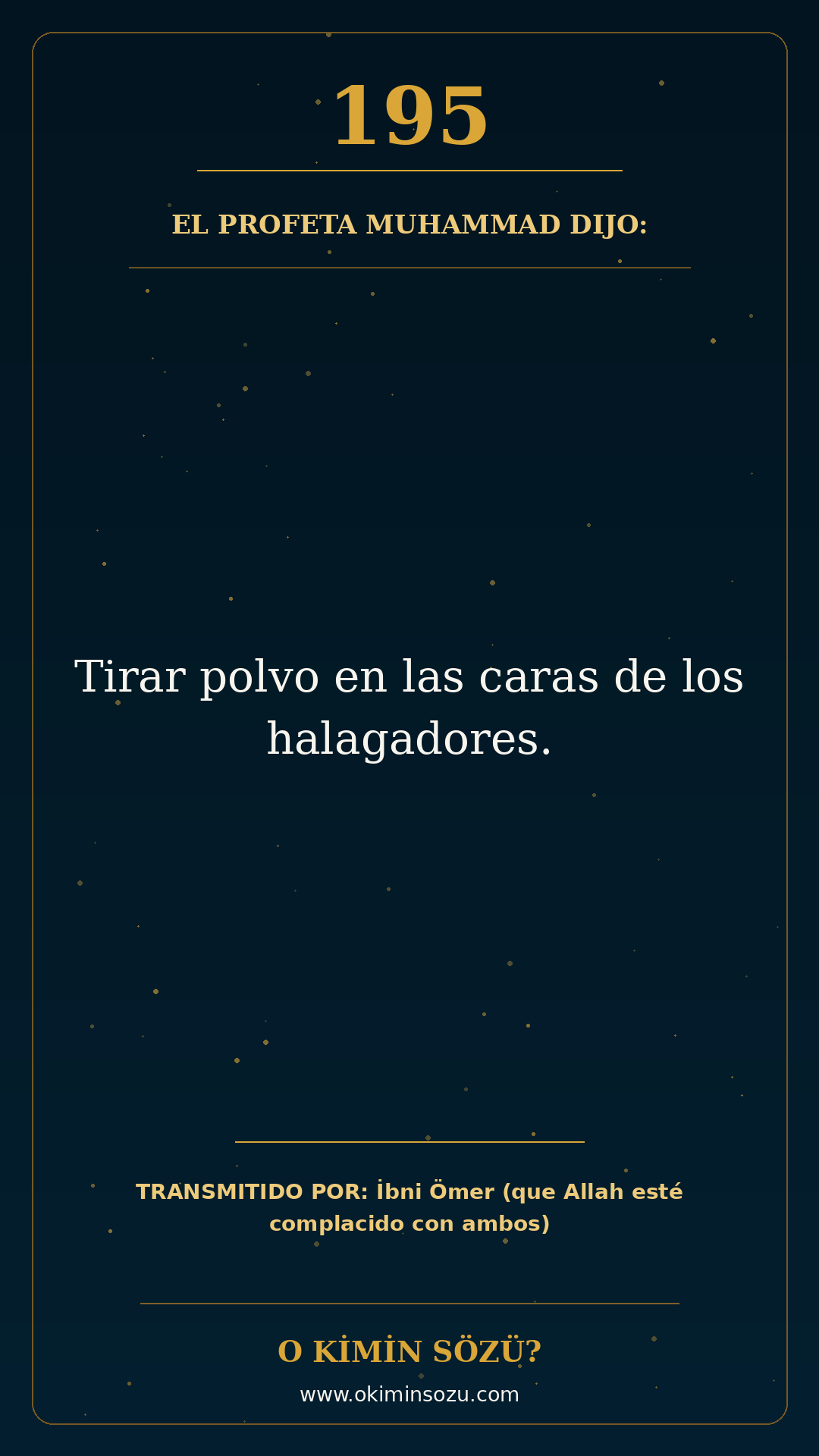 hadis 0195 es