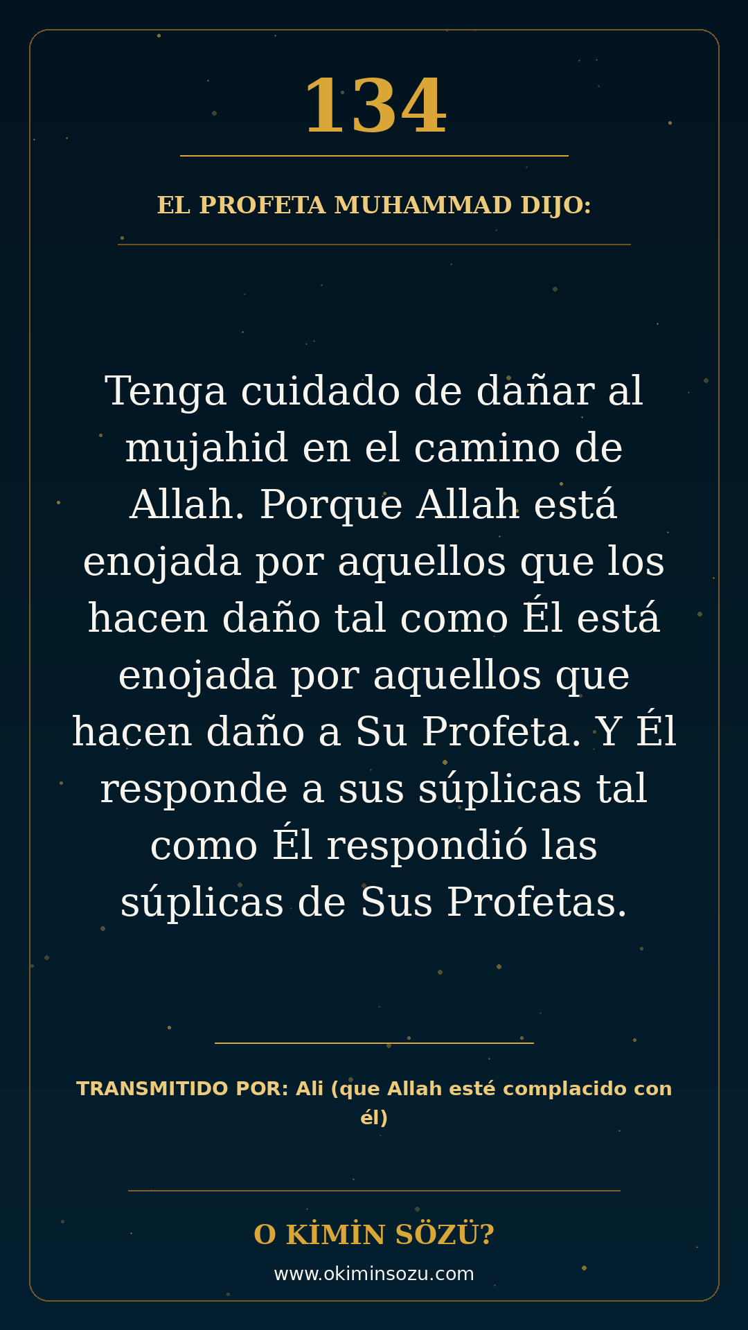 hadis 0134 es
