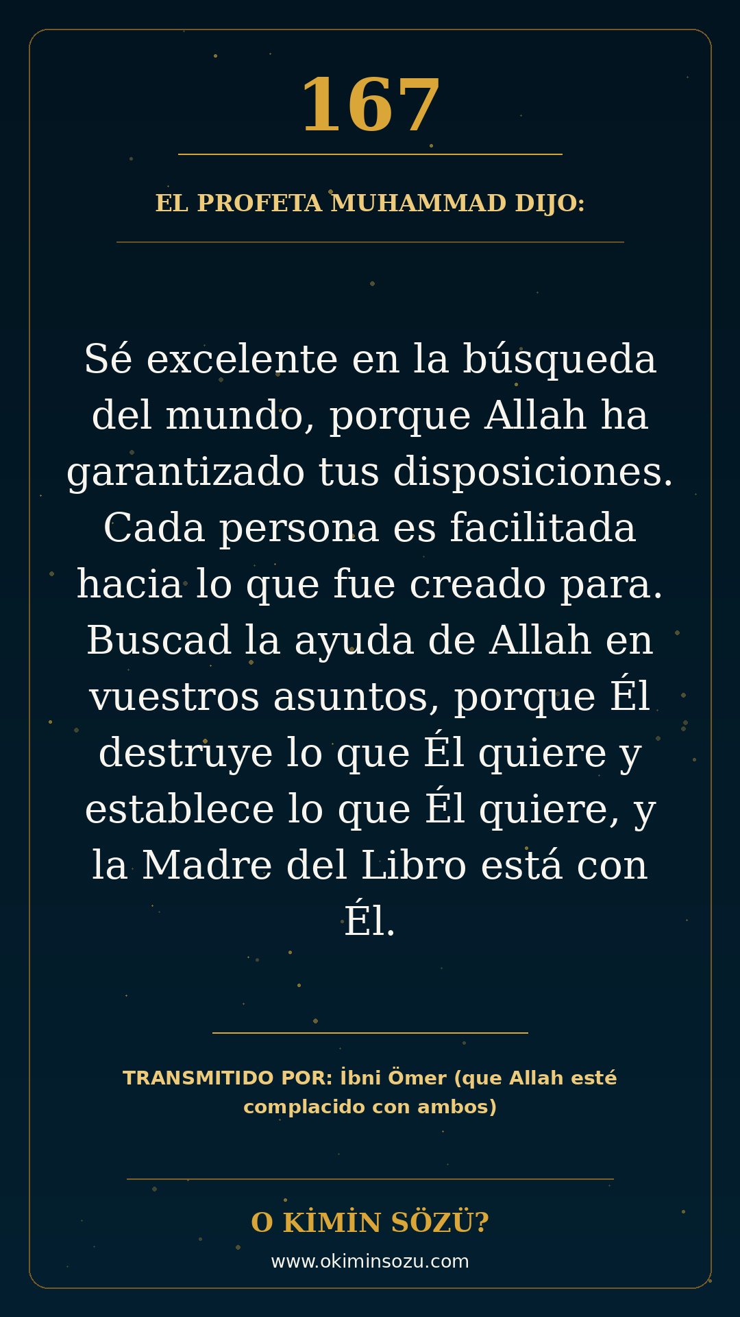 hadis 0167 es