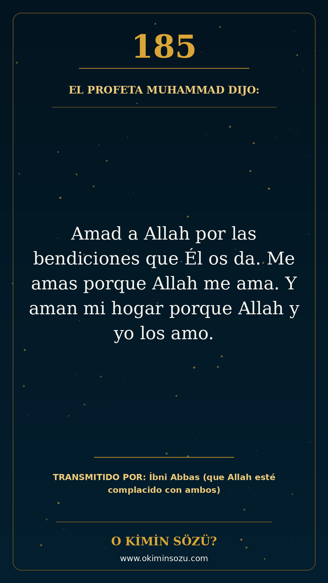hadis 0185 es