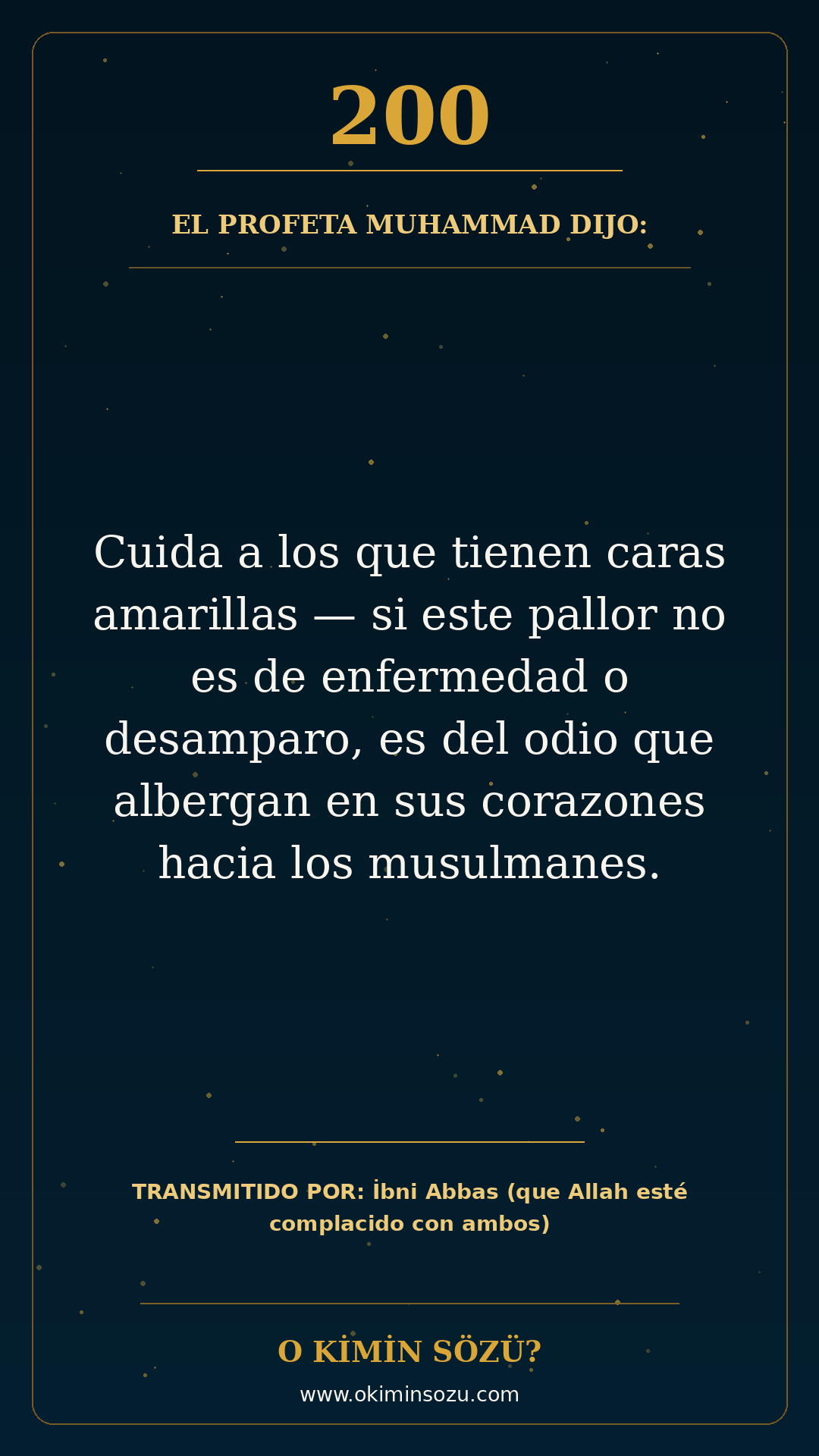 hadis 0200 es