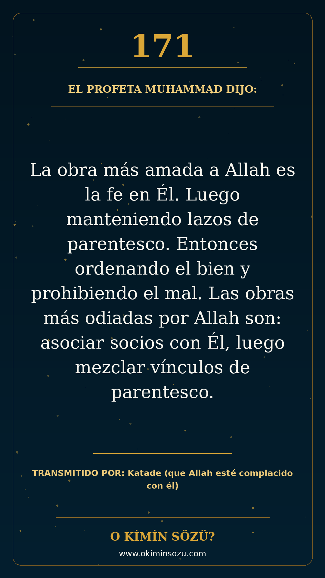 hadis 0171 es