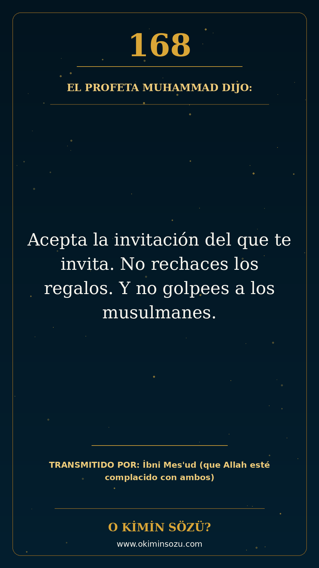 hadis 0168 es