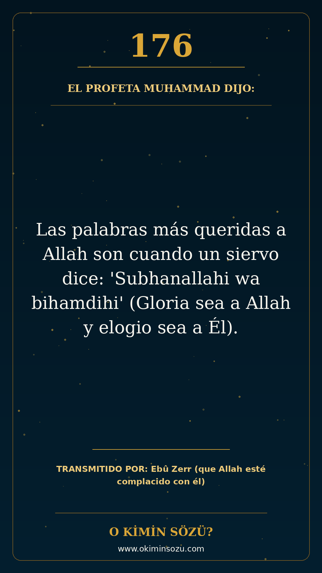hadis 0176 es