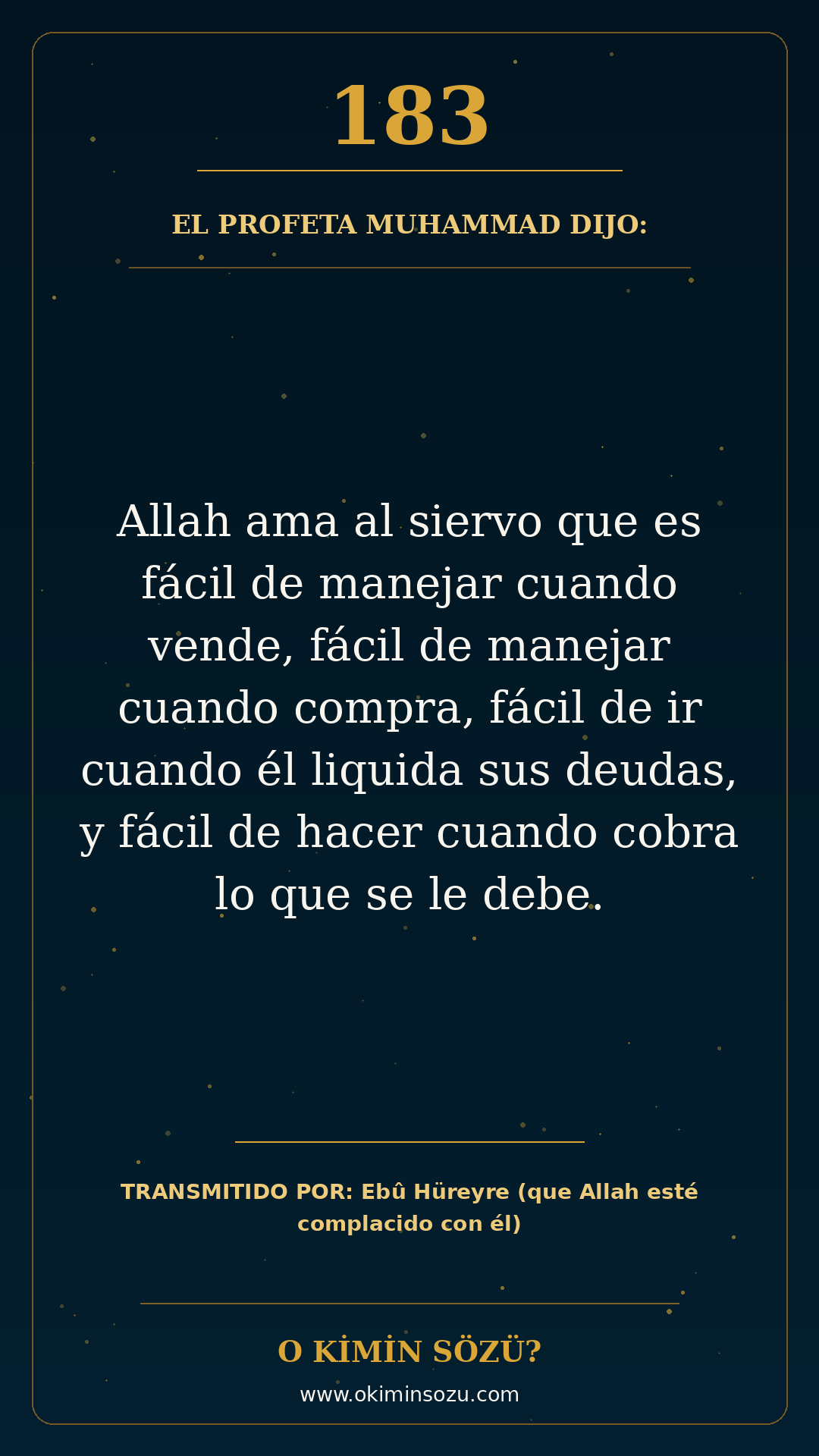 hadis 0183 es