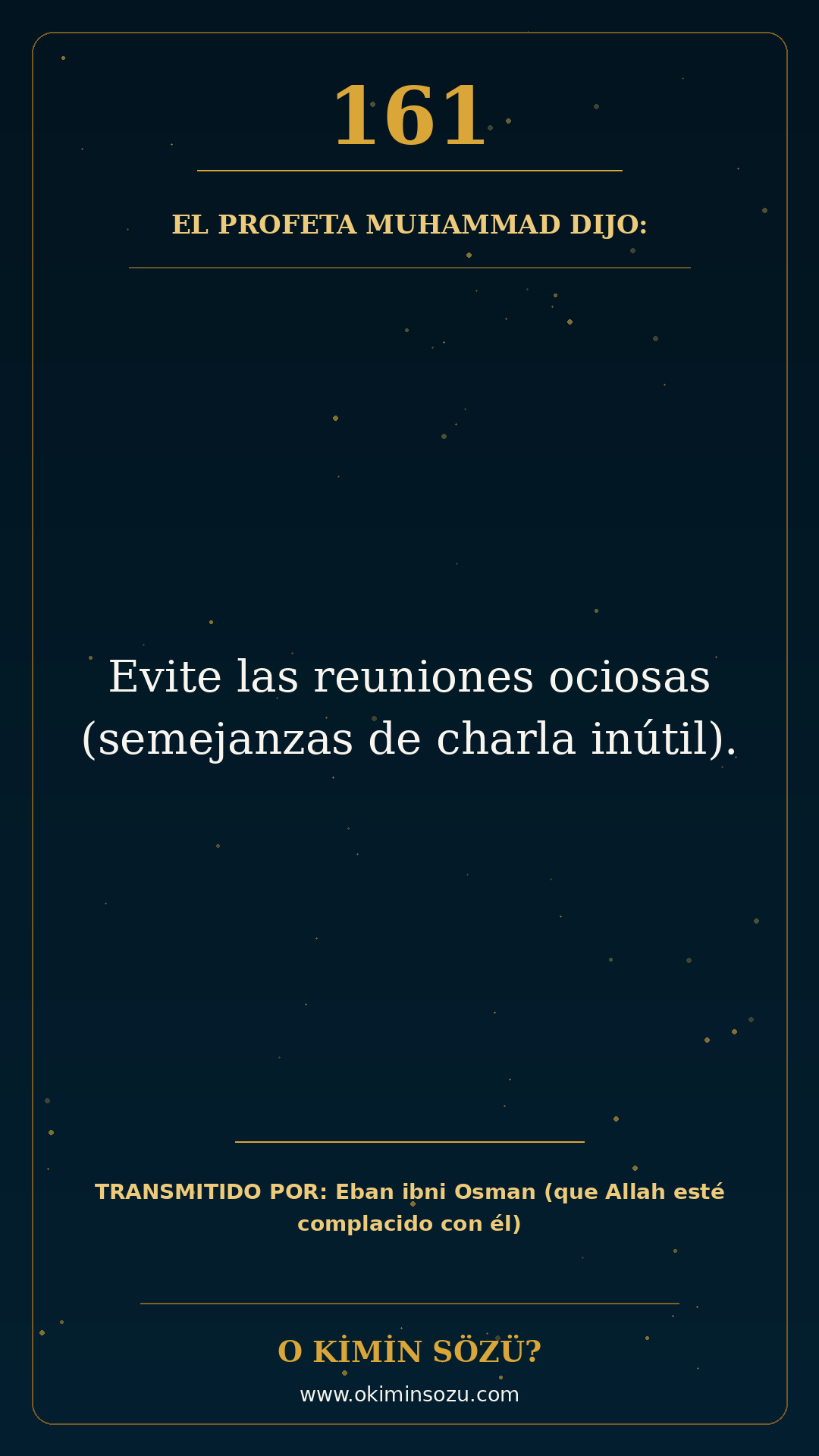 hadis 0161 es