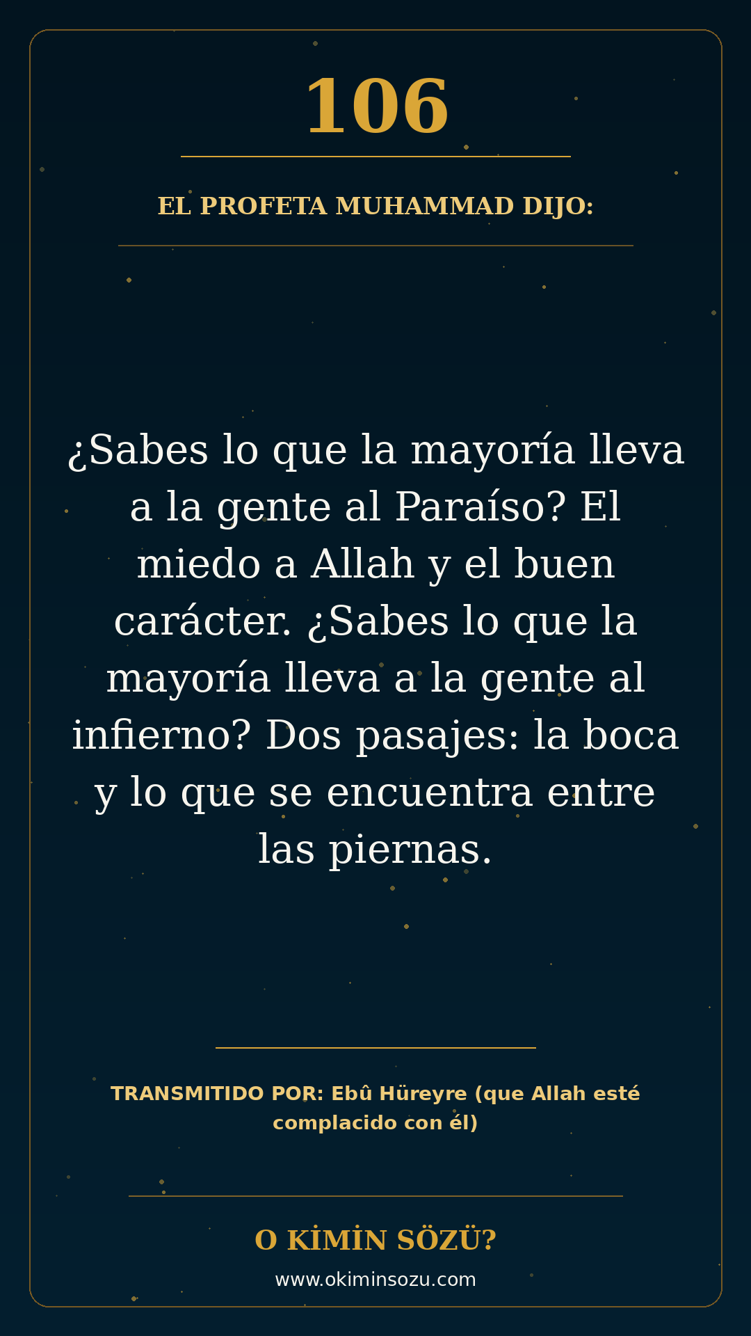 hadis 0106 es