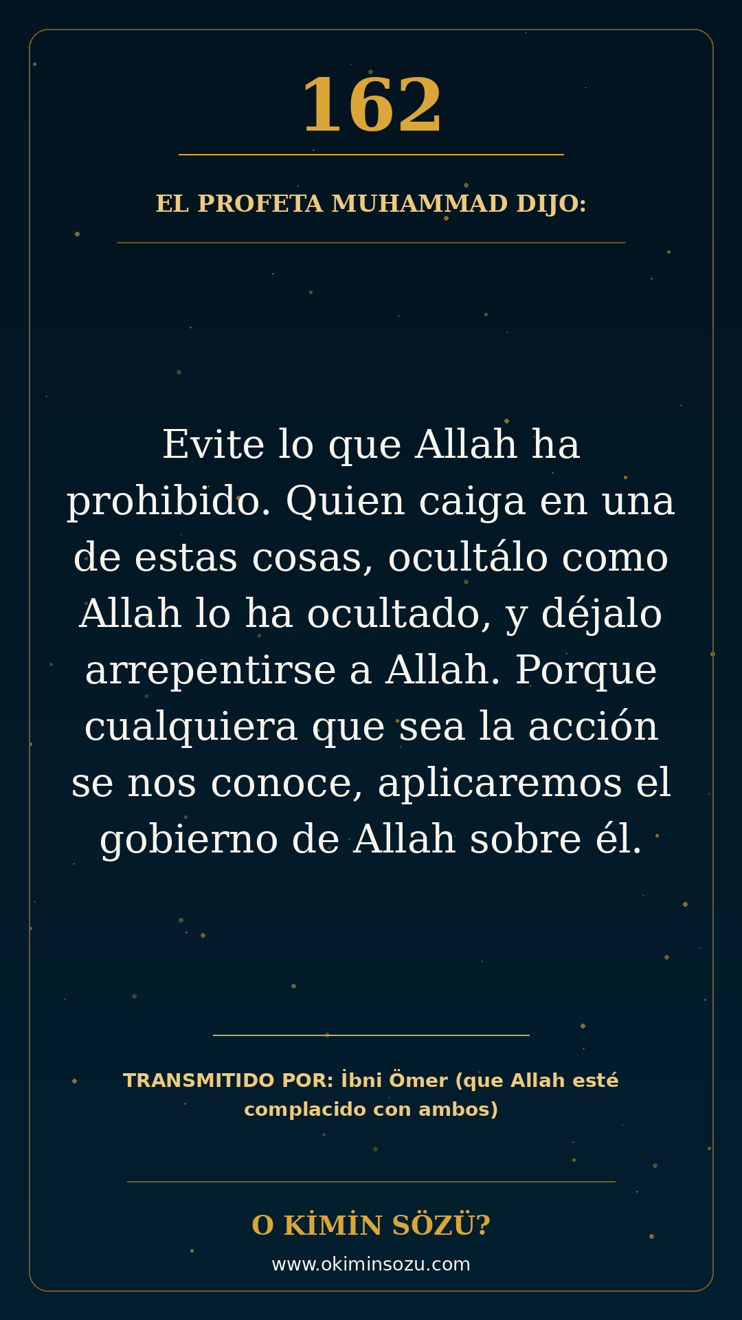 hadis 0162 es