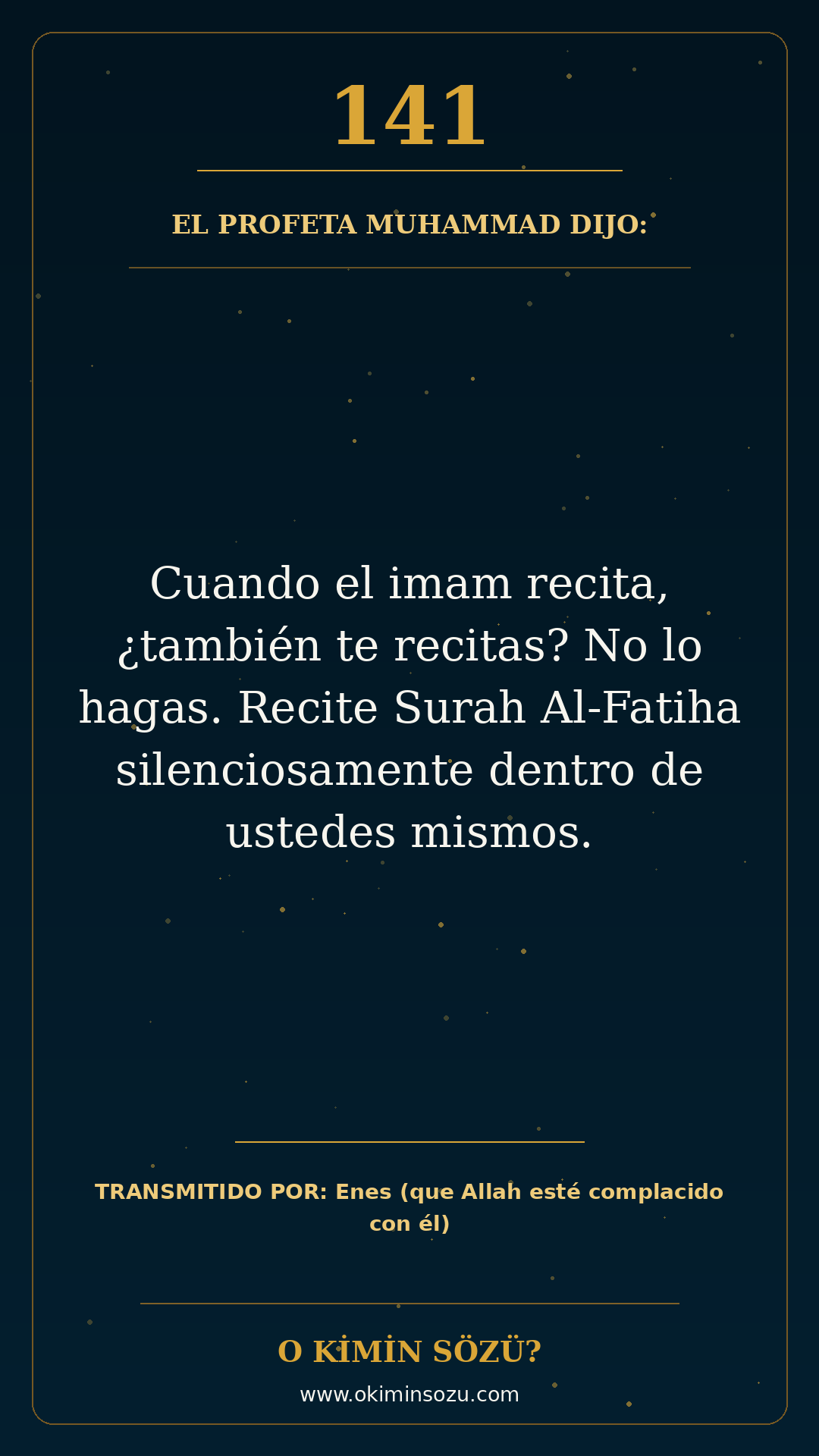 hadis 0141 es