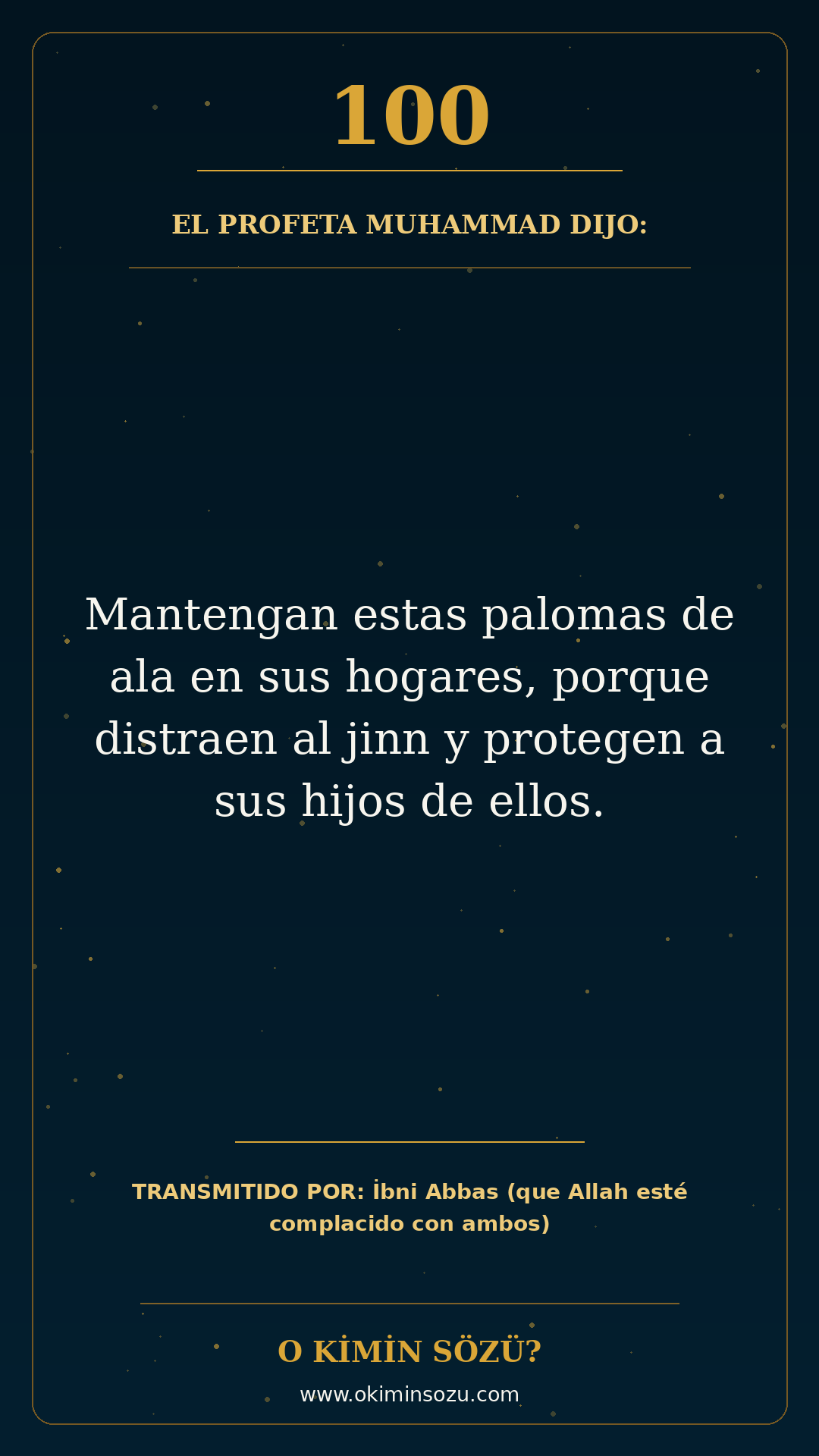 hadis 0100 es