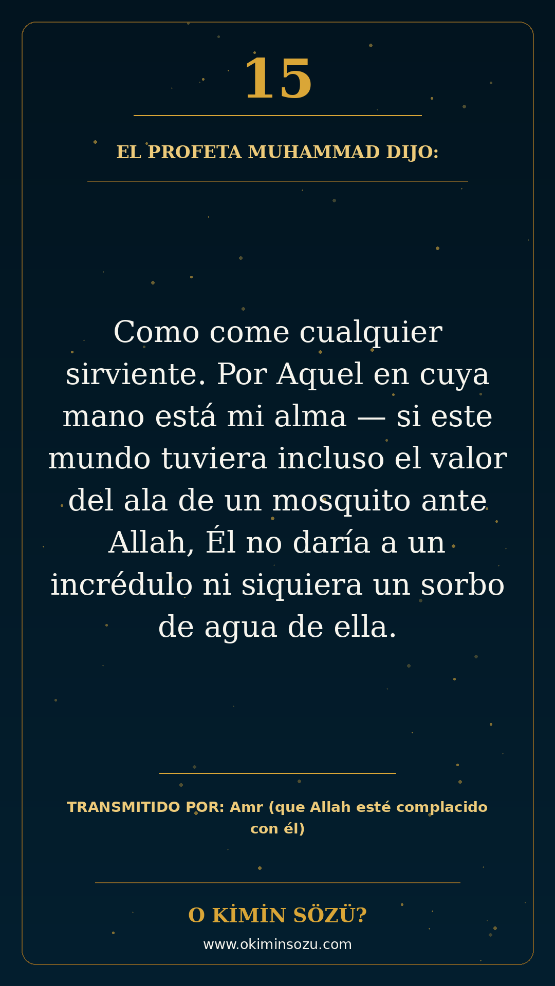 hadis 0015 es