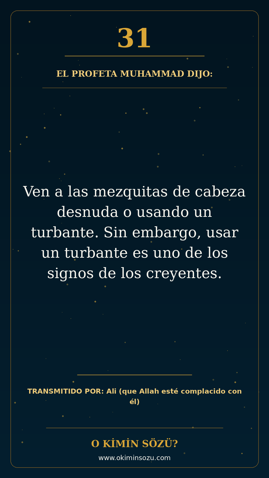 hadis 0031 es