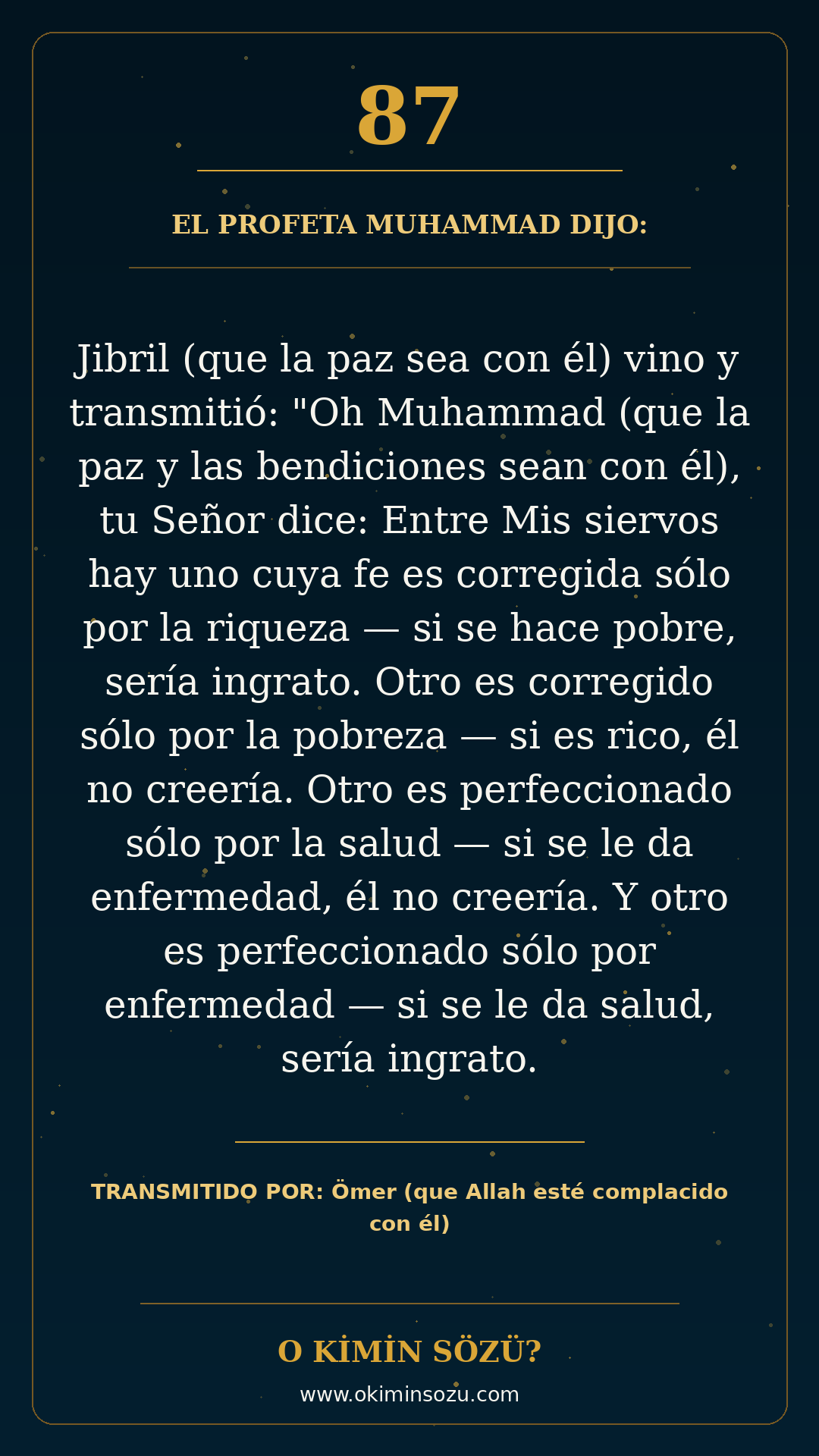 hadis 0087 es