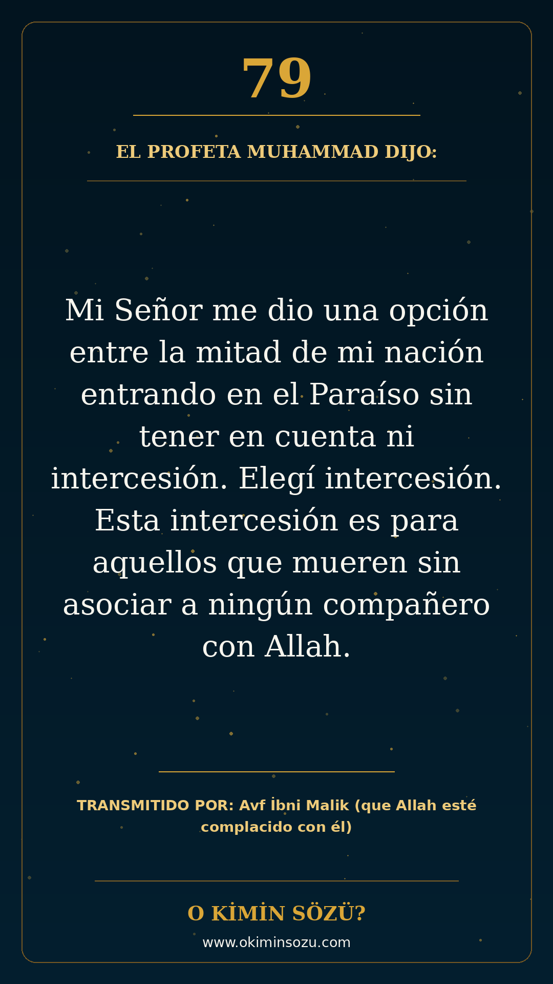 hadis 0079 es