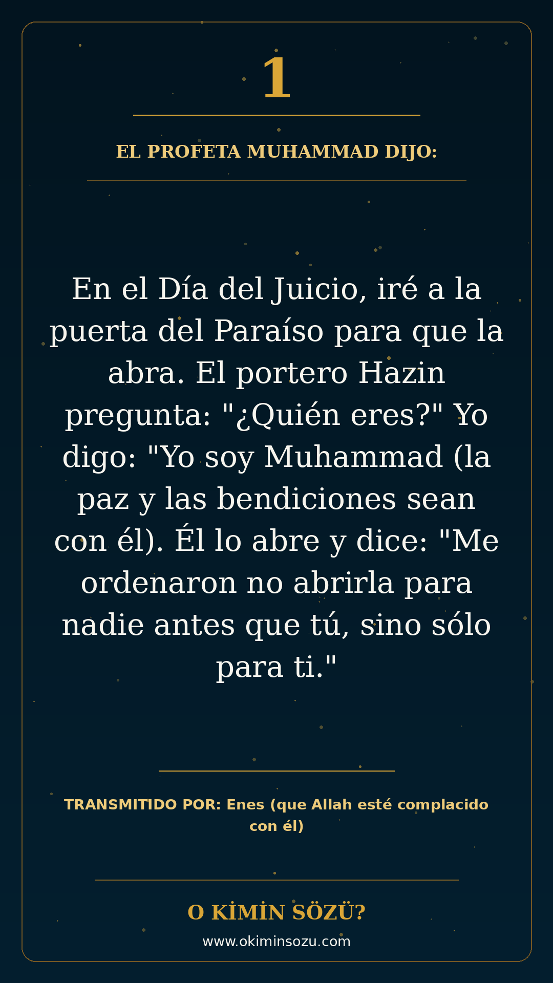 hadis 0001 es