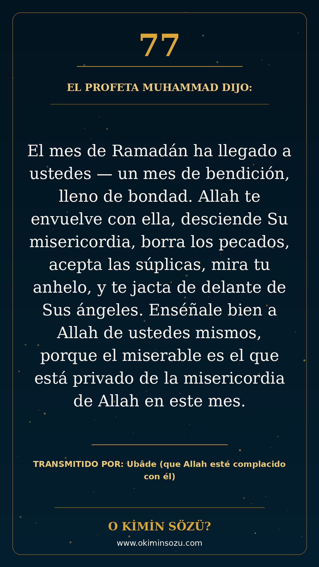 hadis 0077 es