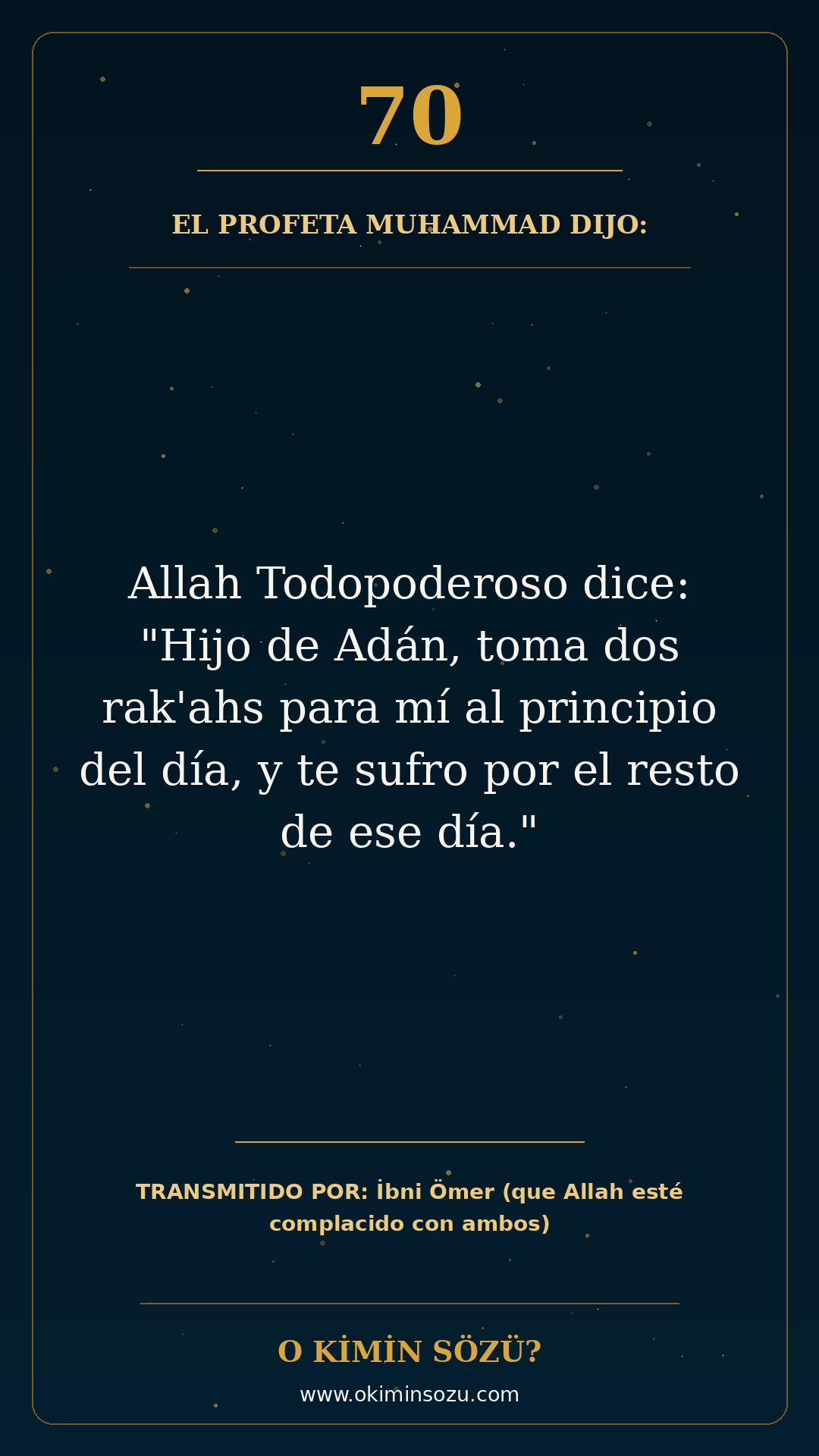 hadis 0070 es