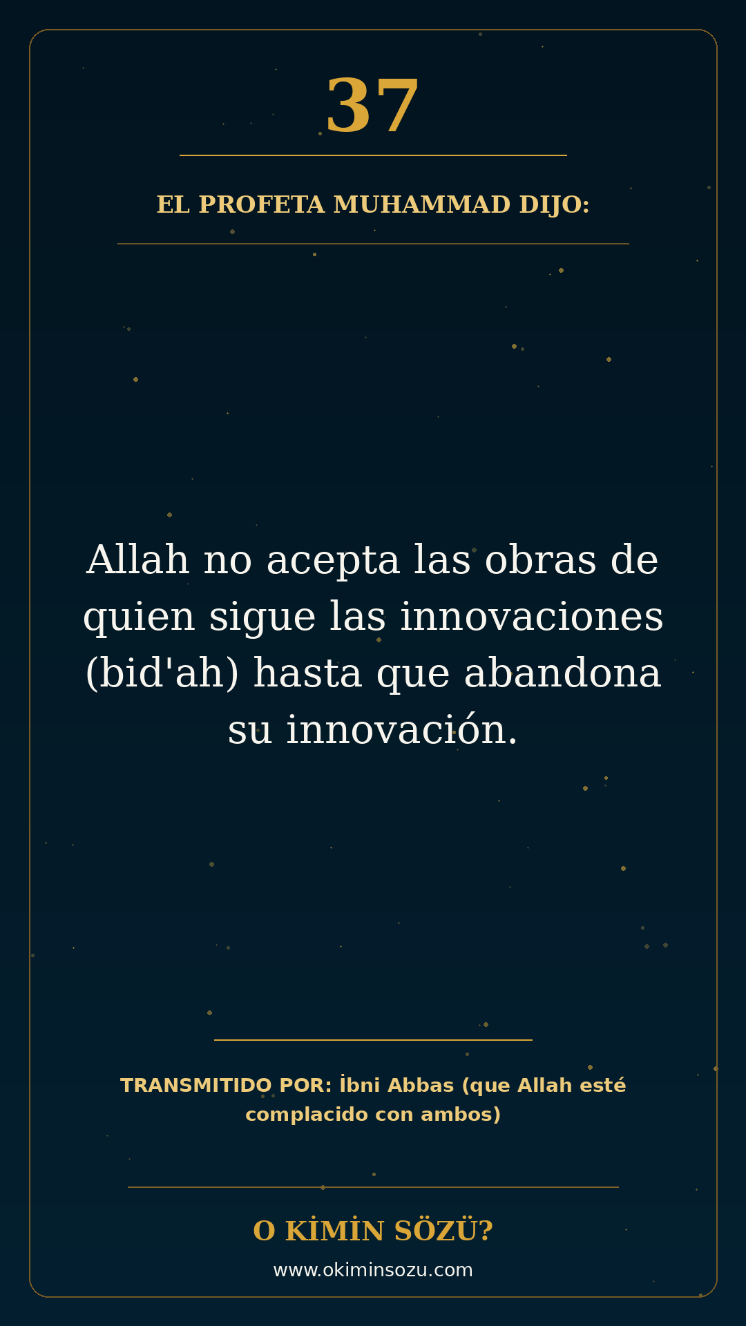 hadis 0037 es