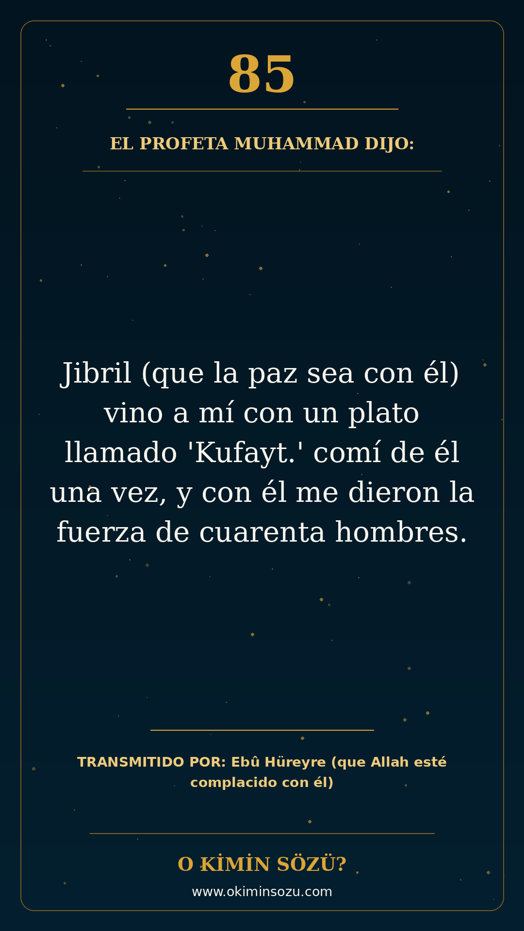 hadis 0085 es