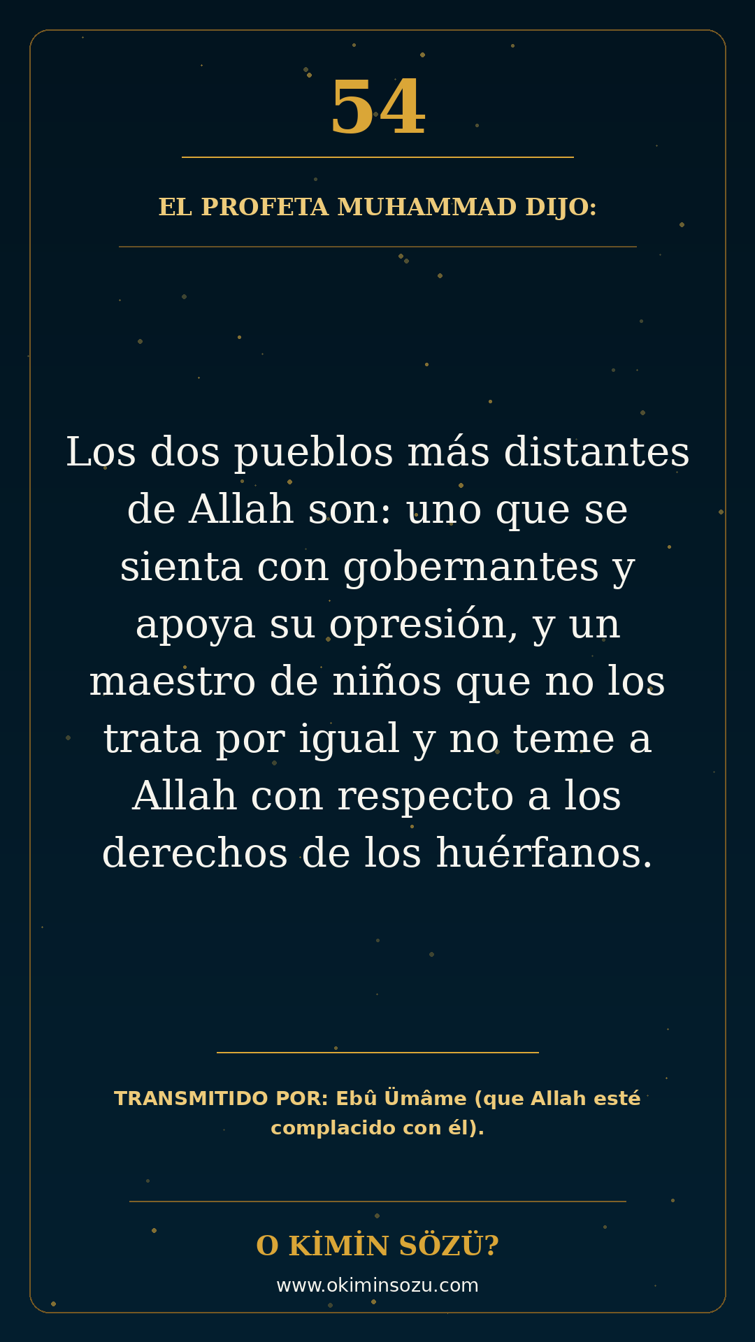 hadis 0054 es