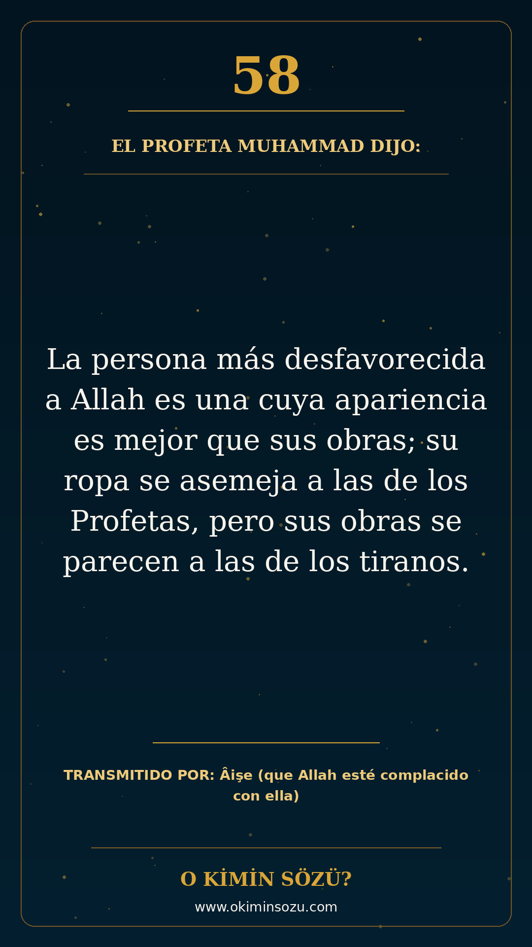 hadis 0058 es