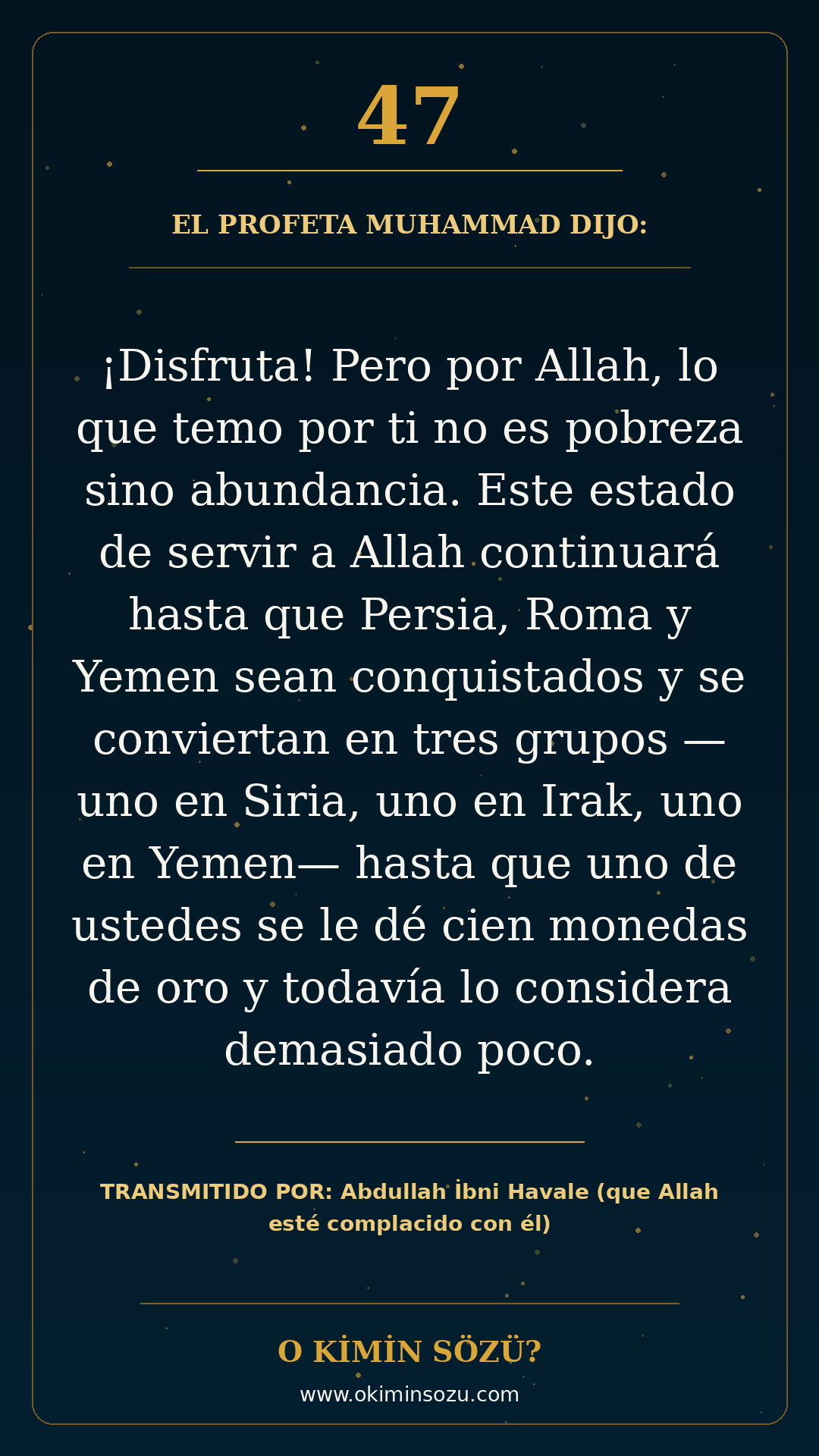 hadis 0047 es